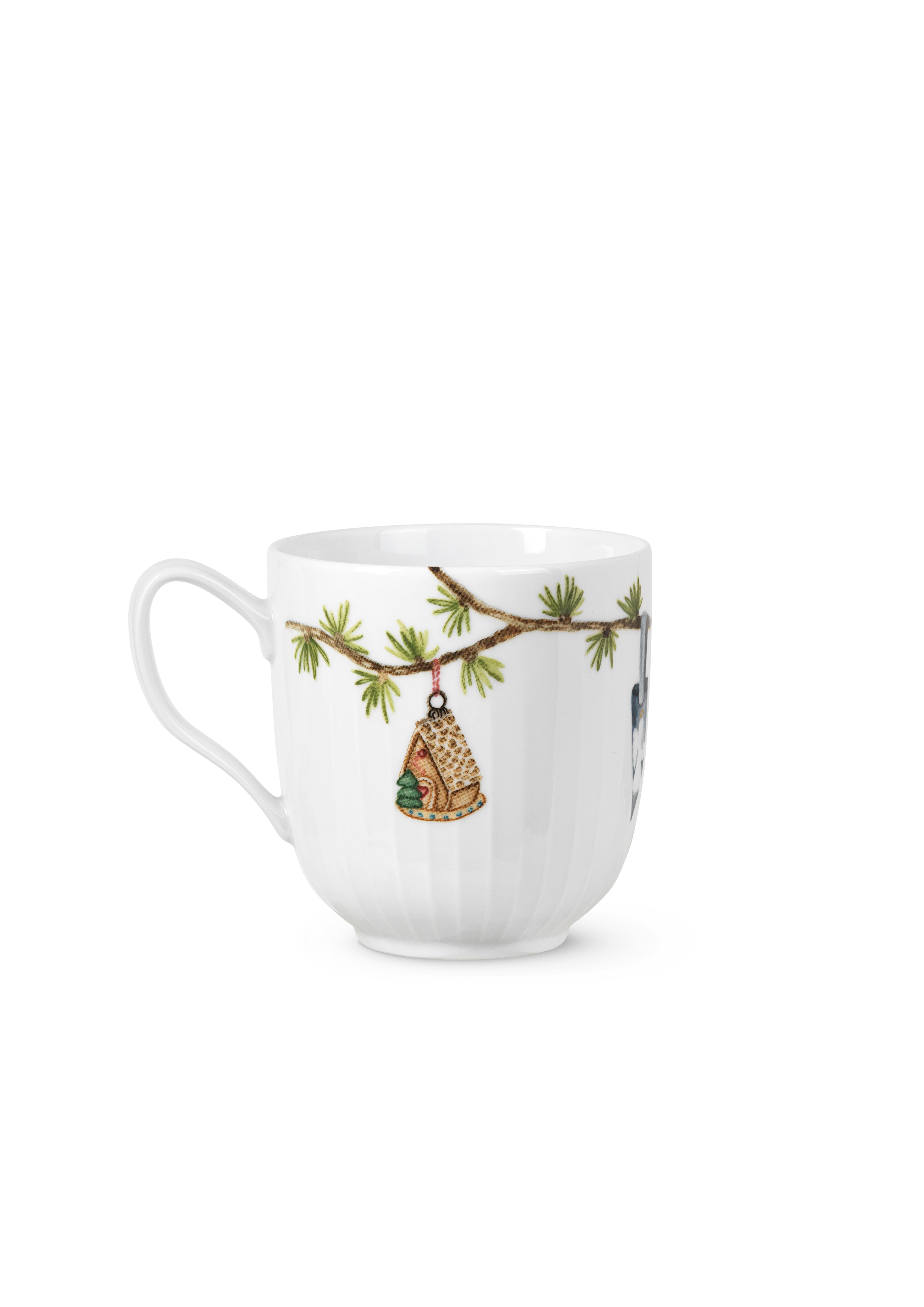 Krus 2018 33 cl fra Kähler i fargen Hvit m. deko, laget av Keramikk