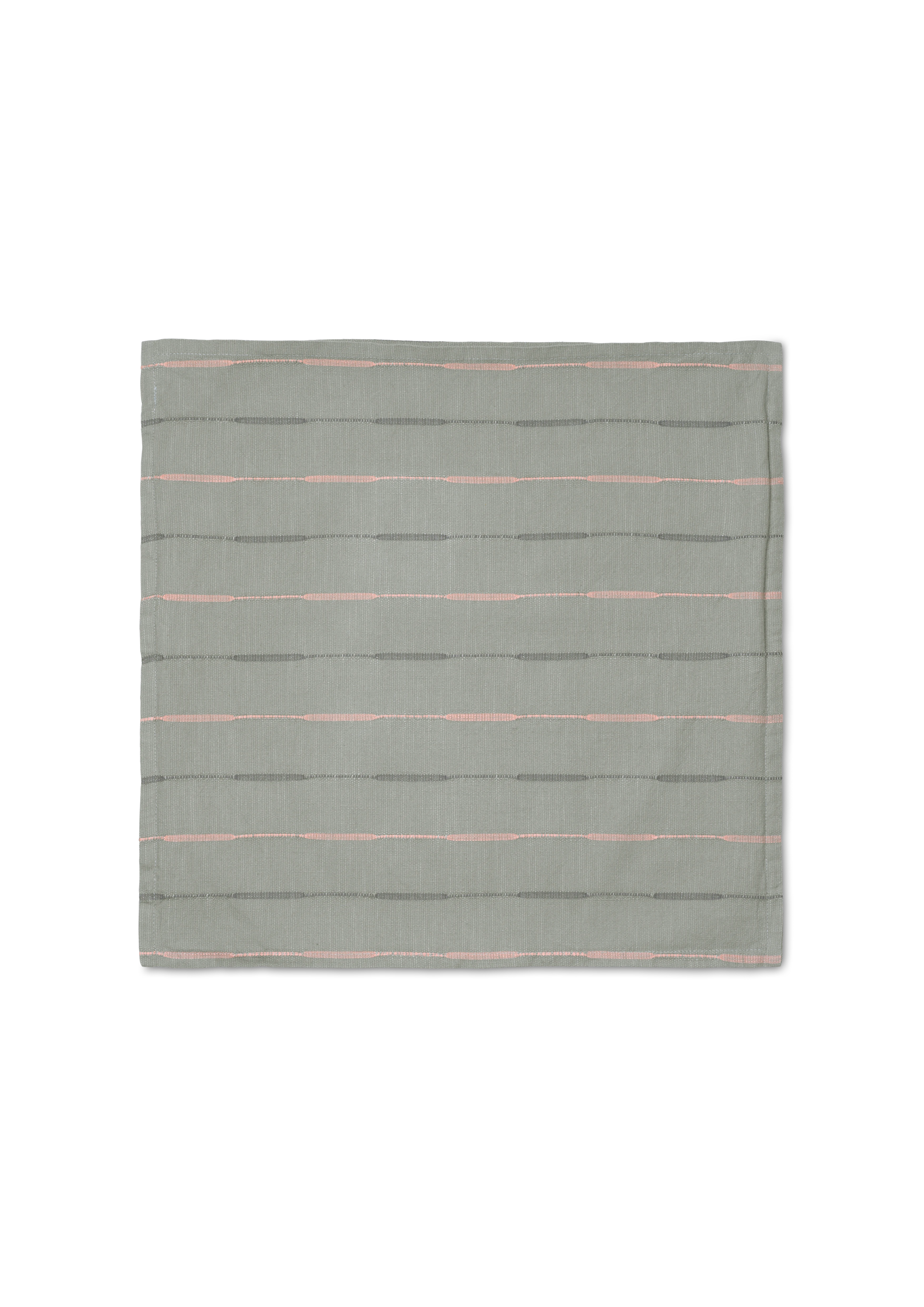 Kissenbezug 50x50 cm von JUNA in der Farbe Grau, hergestellt aus Baumwolle