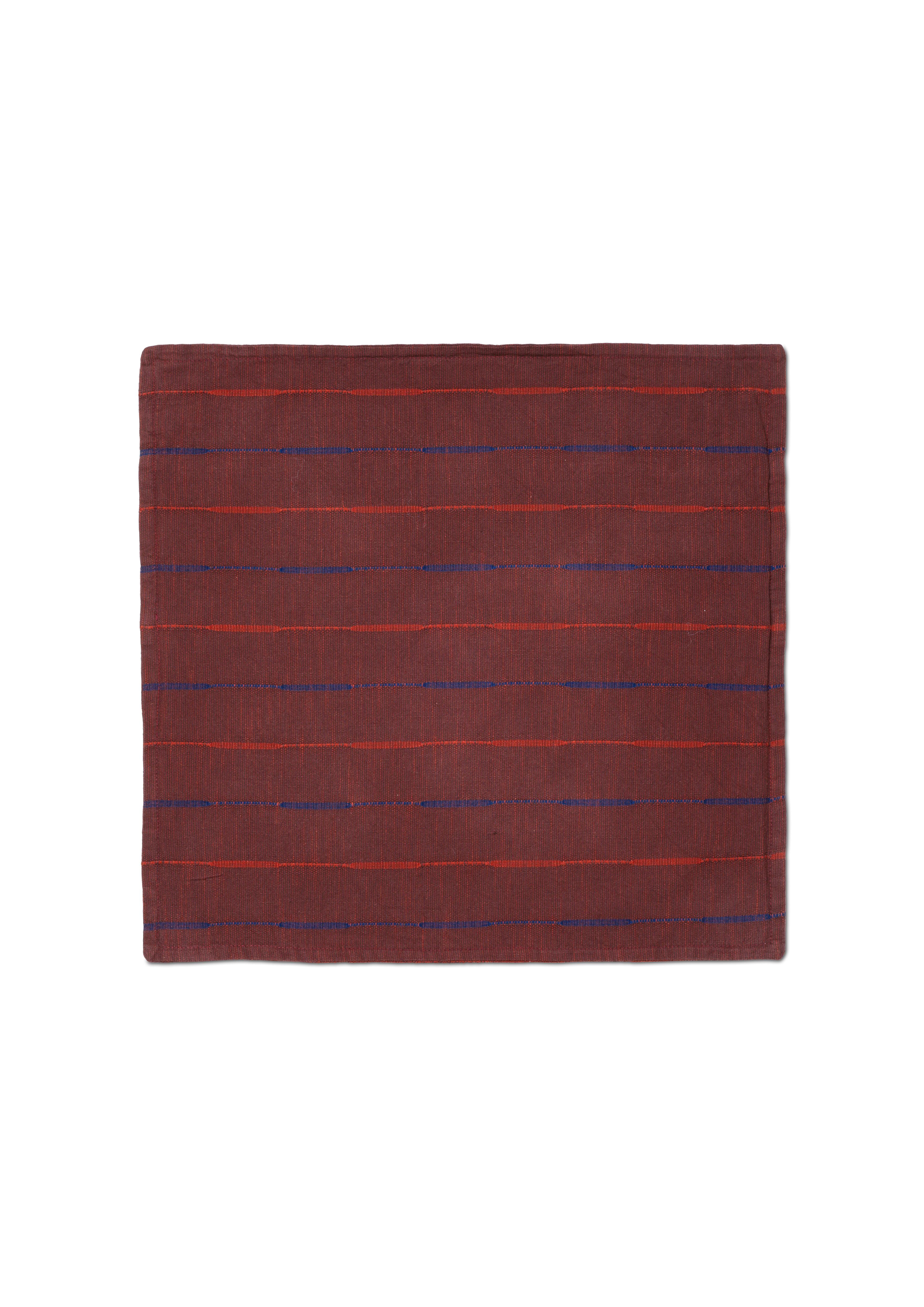 Cushion Cover 50x50 cm from JUNA in Chocolate color, made of Cotton