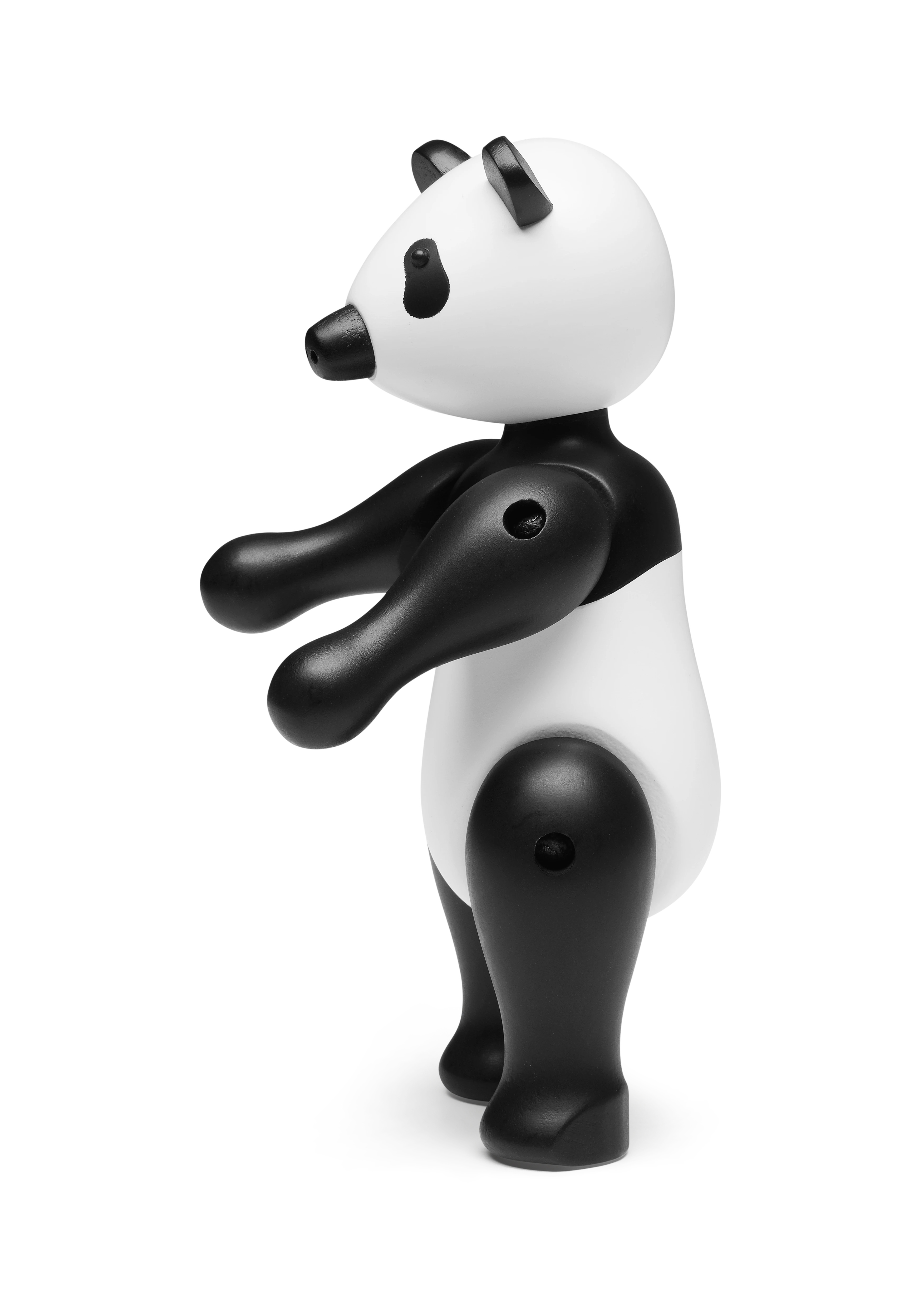 Pandabjørn WWF 2019 lille fra Kay Bojesen i farven Sort/Hvid, lavet af Træ