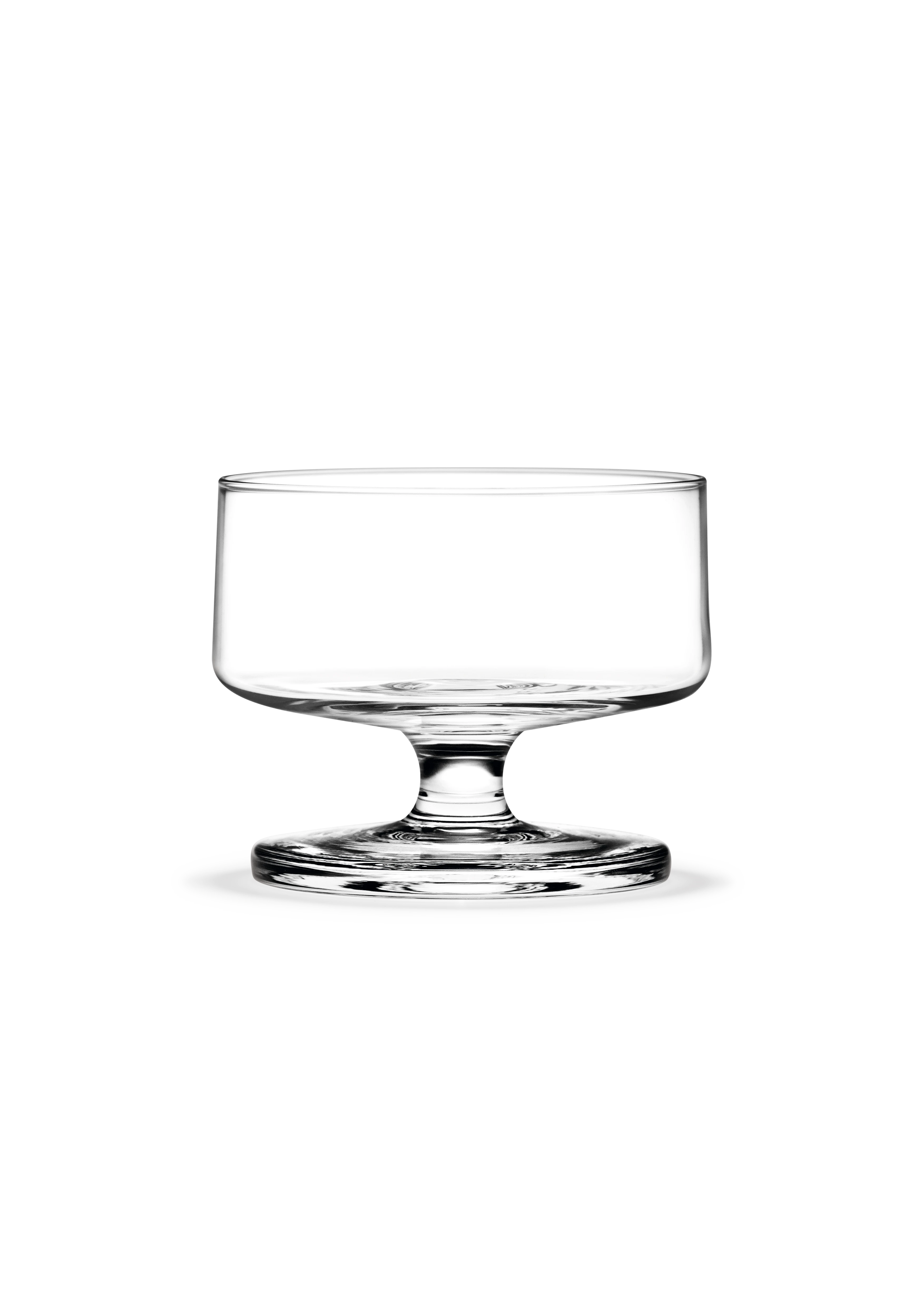 Champagne/Dessertskål 20 cl 4 stk. fra Holmegaard i farven Klar, lavet af Glas