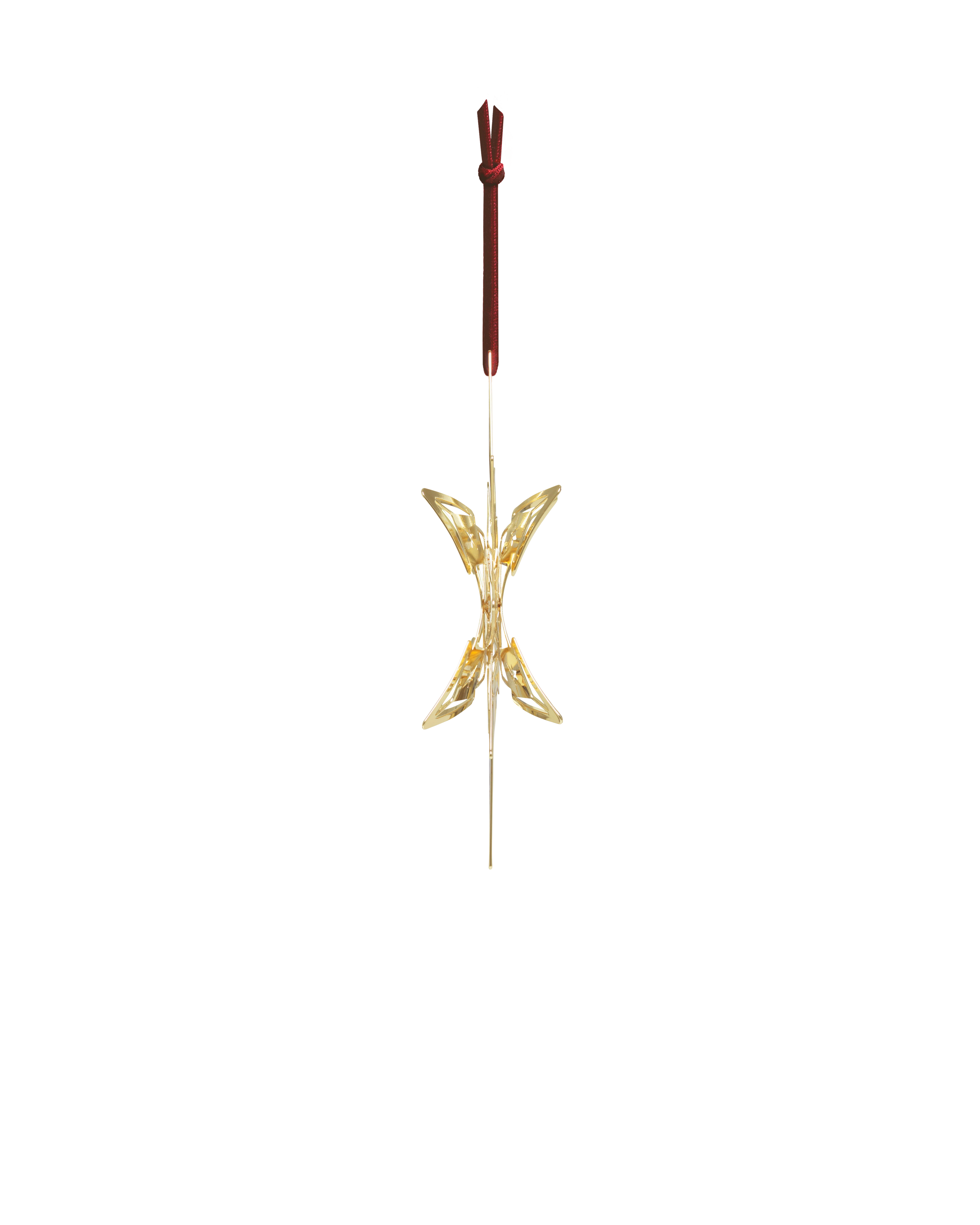 Julestjerne Ø13 cm fra Rosendahl i farven Forgyldt, lavet af Metal