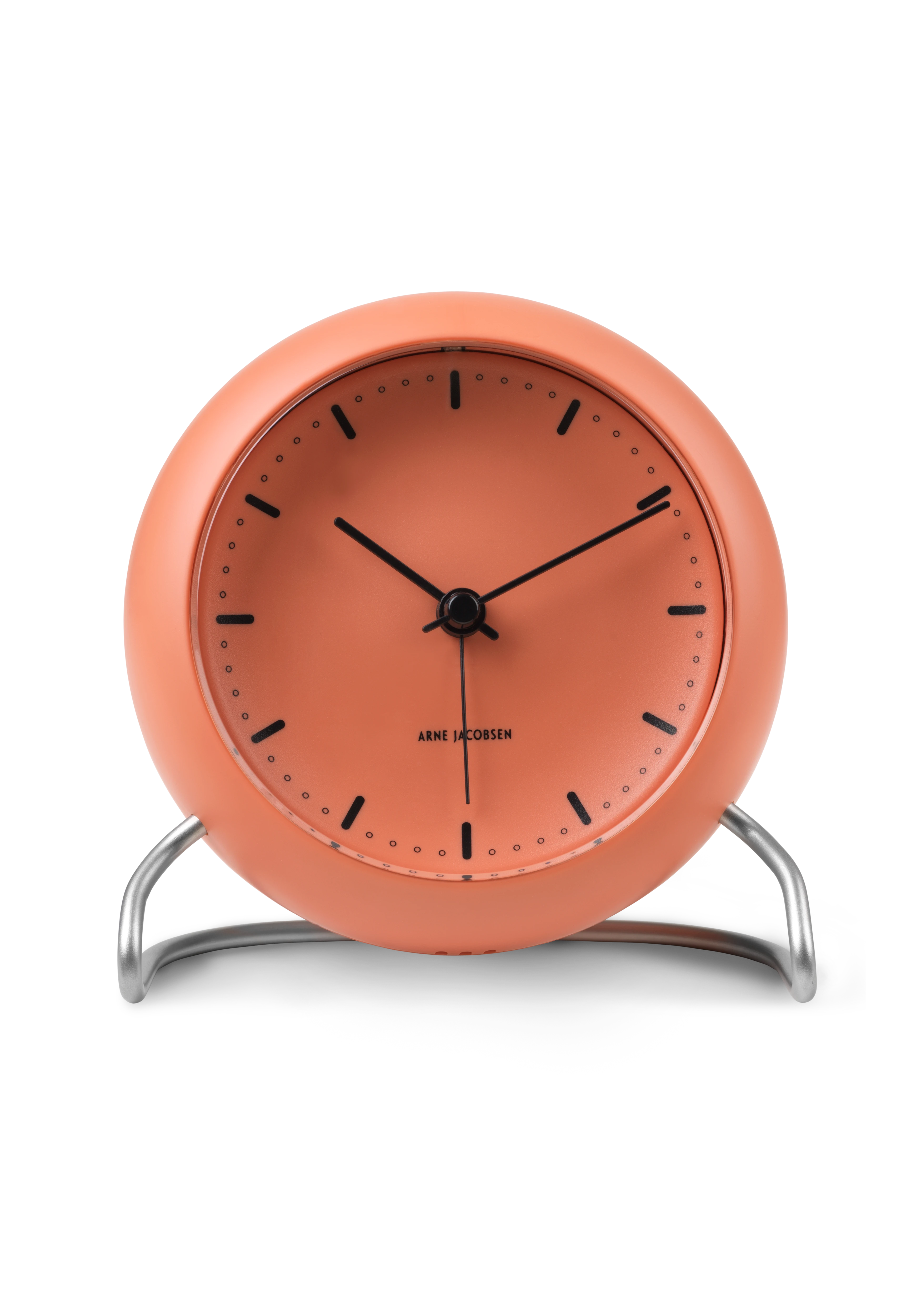 Arne Jacobsen Clocks Table clock Ø11 cm in Sandy beige