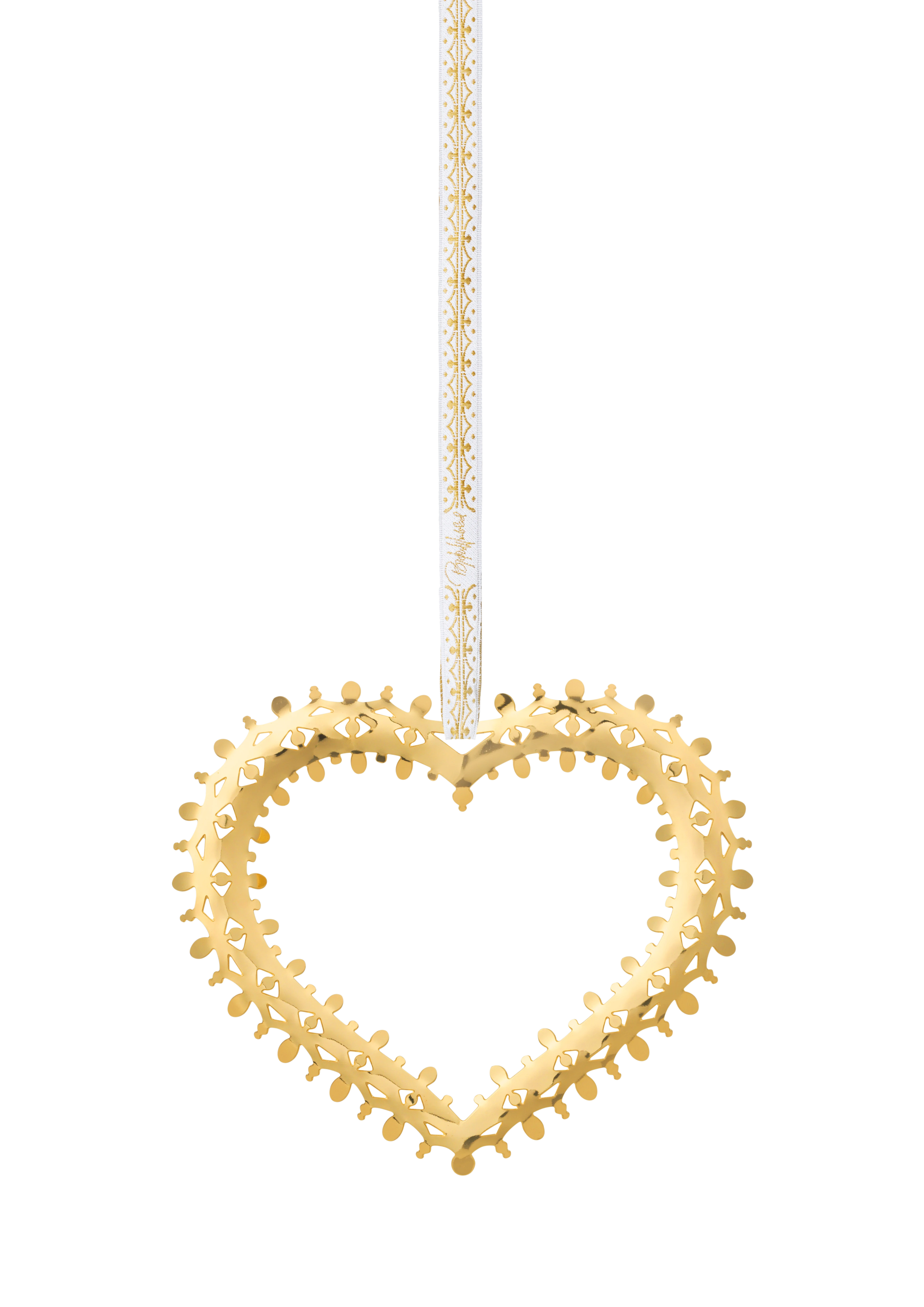 Bjørn Wiinblad Wiinblad Christmas Heart H7.5 gold plated