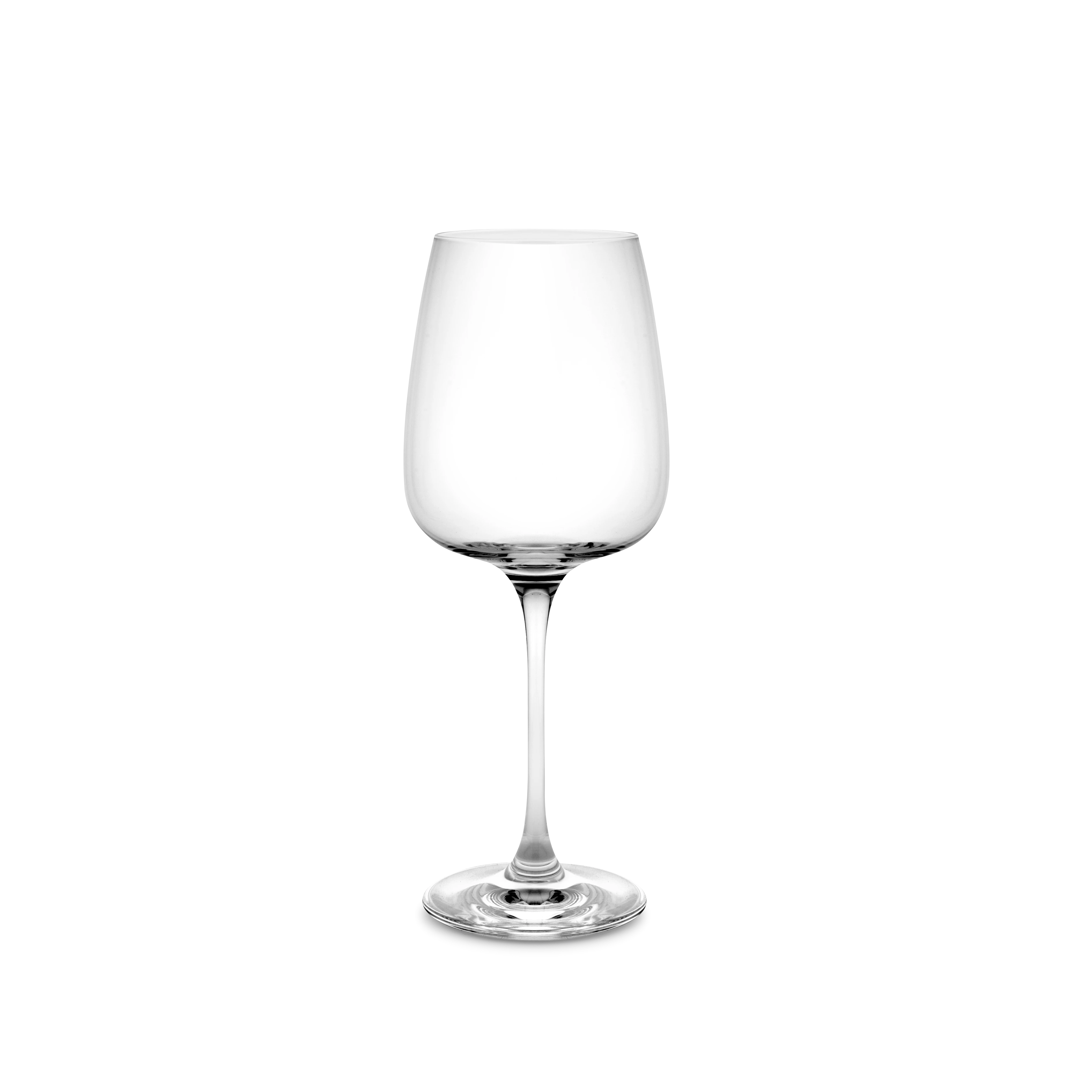 Hvidvinsglas 41 cl 6 stk. fra Holmegaard i farven Klar, lavet af Glas