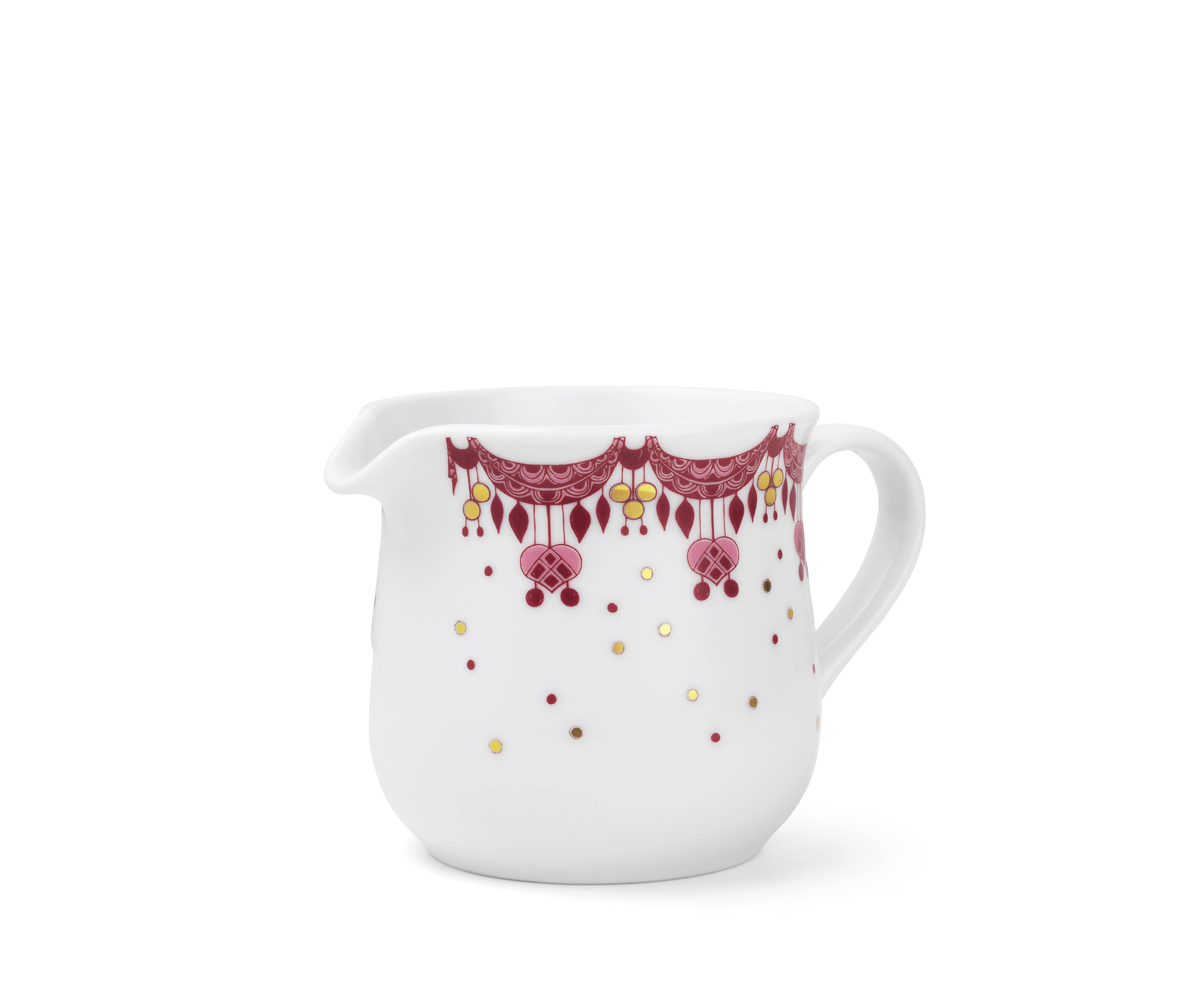 Sauce boat 50 cl from Bjørn Wiinblad in Red color, made of Ceramics