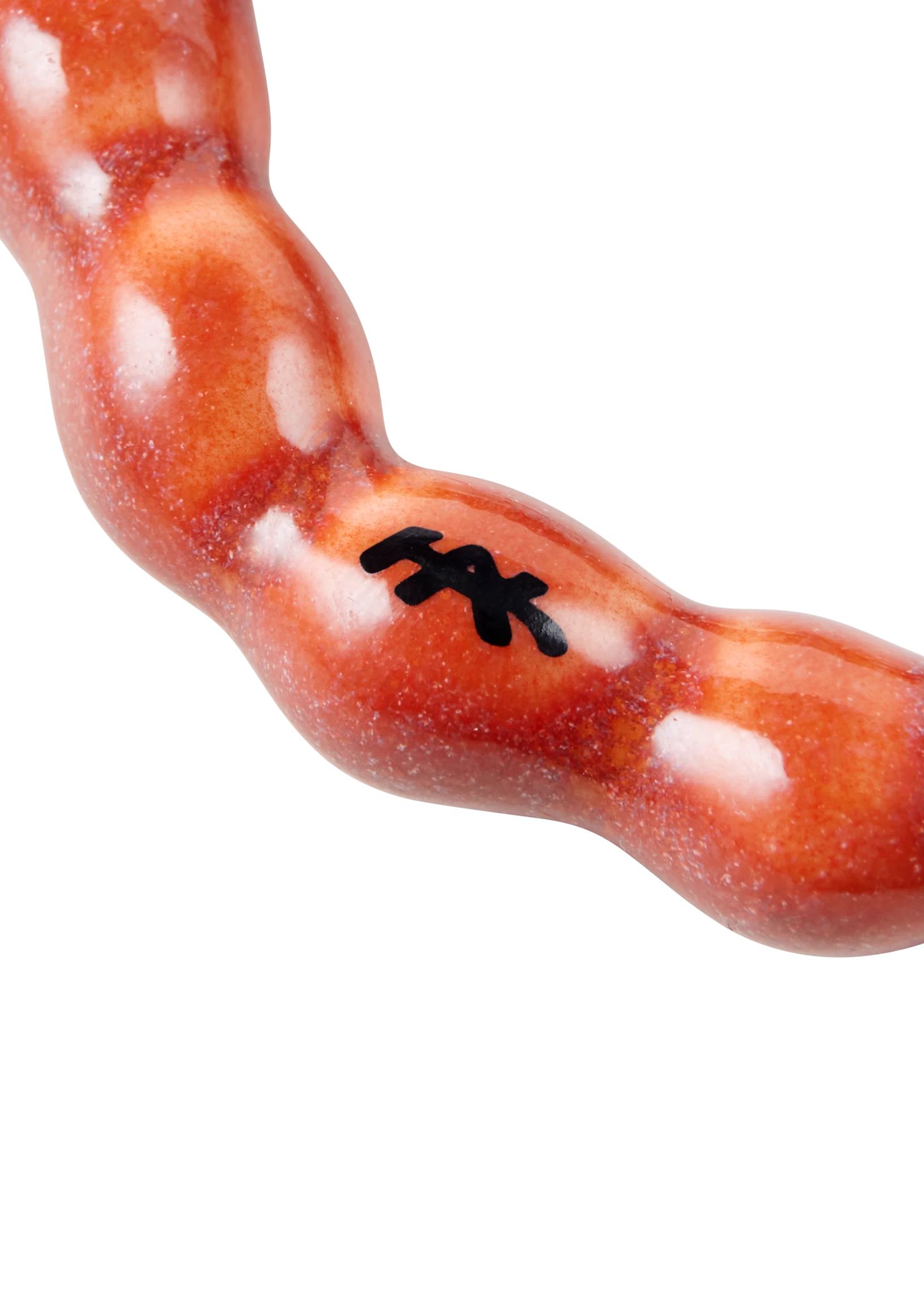 Wreath Ornament H7 from Kähler  in Red color, made of Ceramics