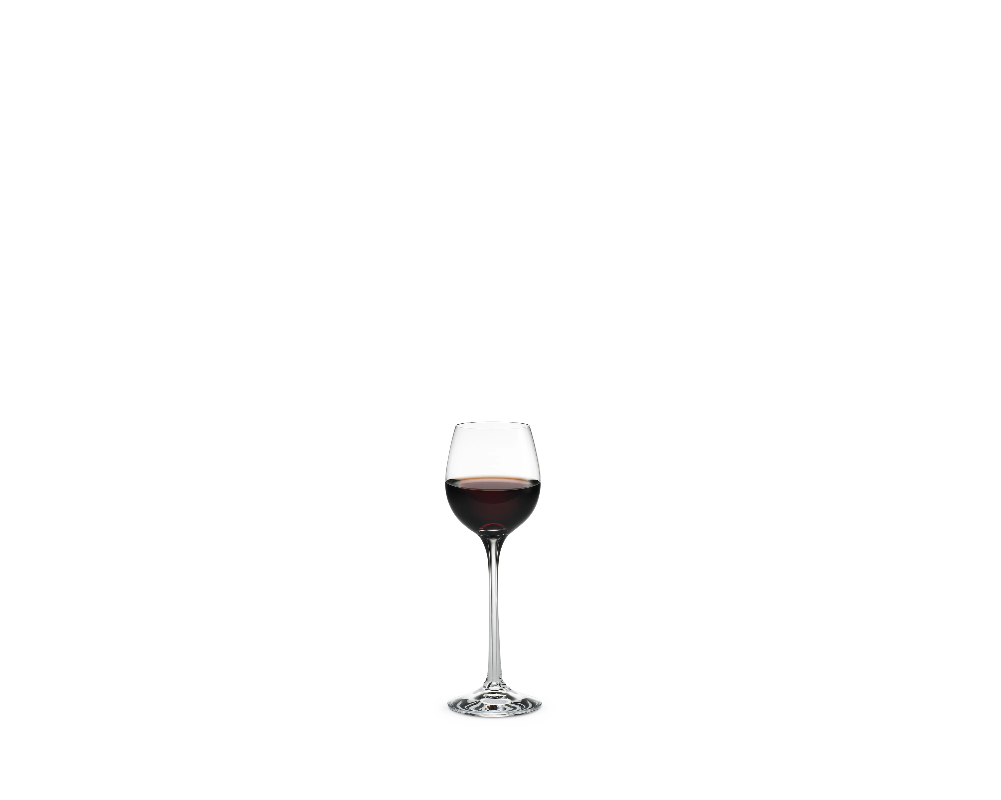 Dessertvinsglas 10 cl från Holmegaard i färgen Klar, tillverkad av Glas