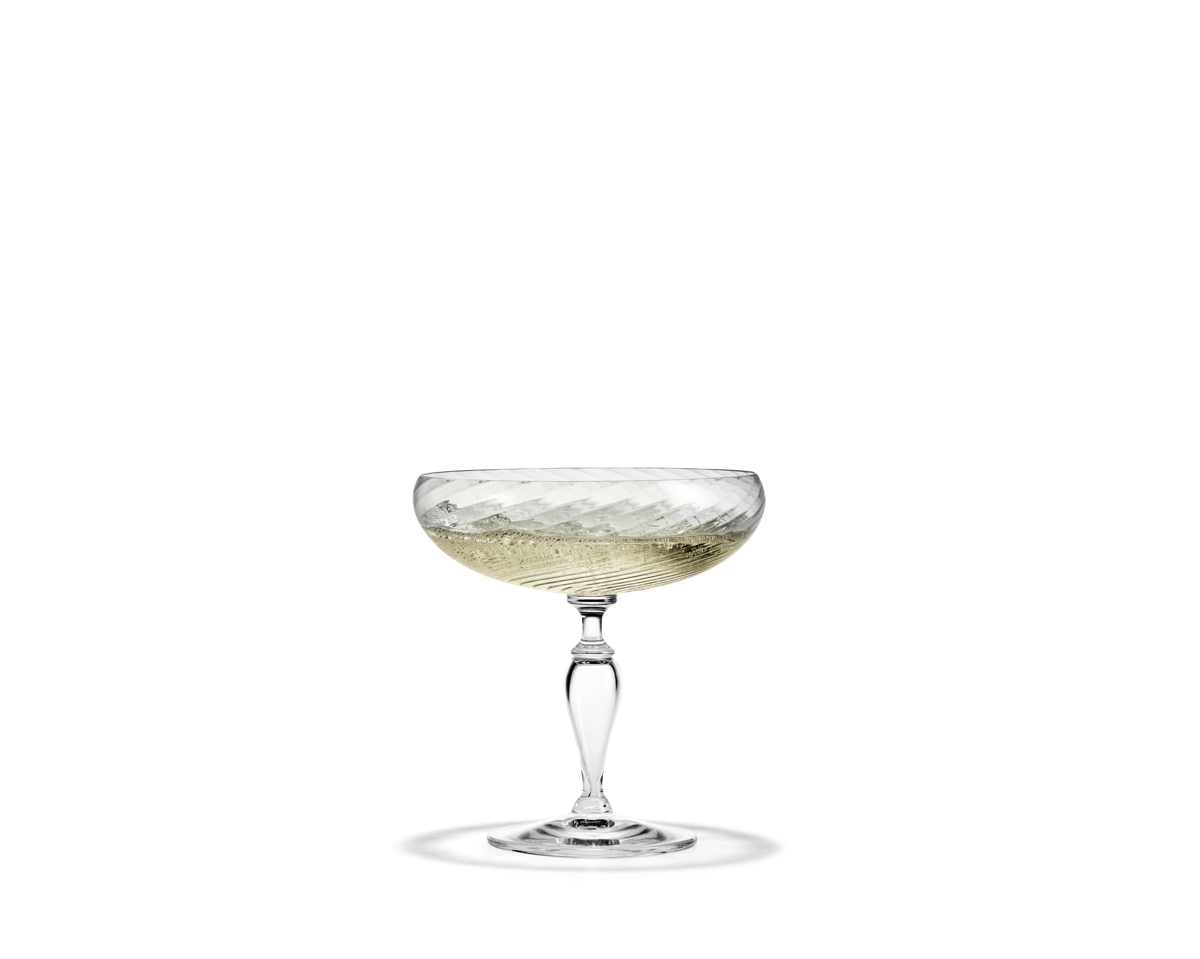 Champagneskål 25 cl fra Holmegaard i farven Klar, lavet af Glas