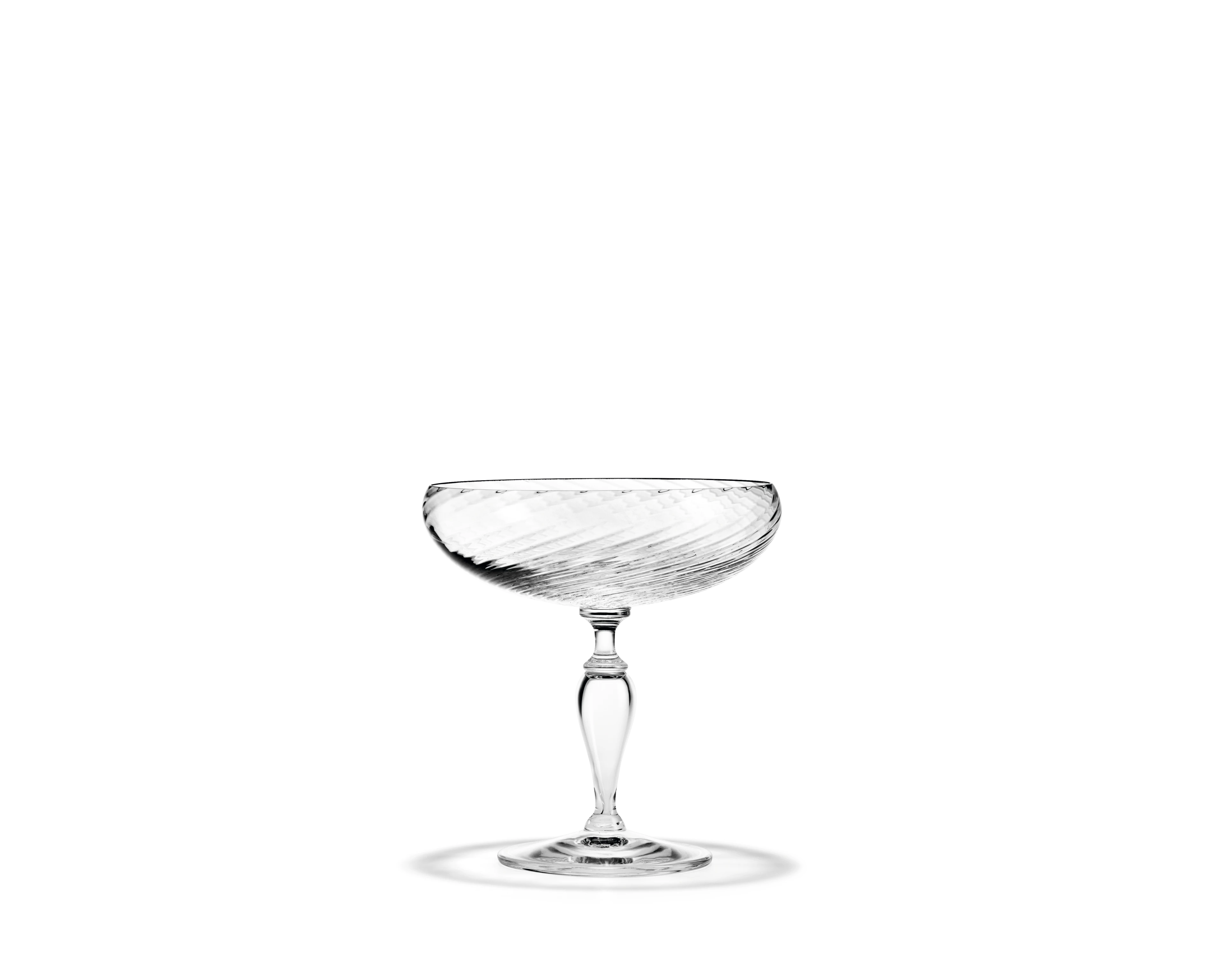 Champagneskål 25 cl fra Holmegaard i farven Klar, lavet af Glas