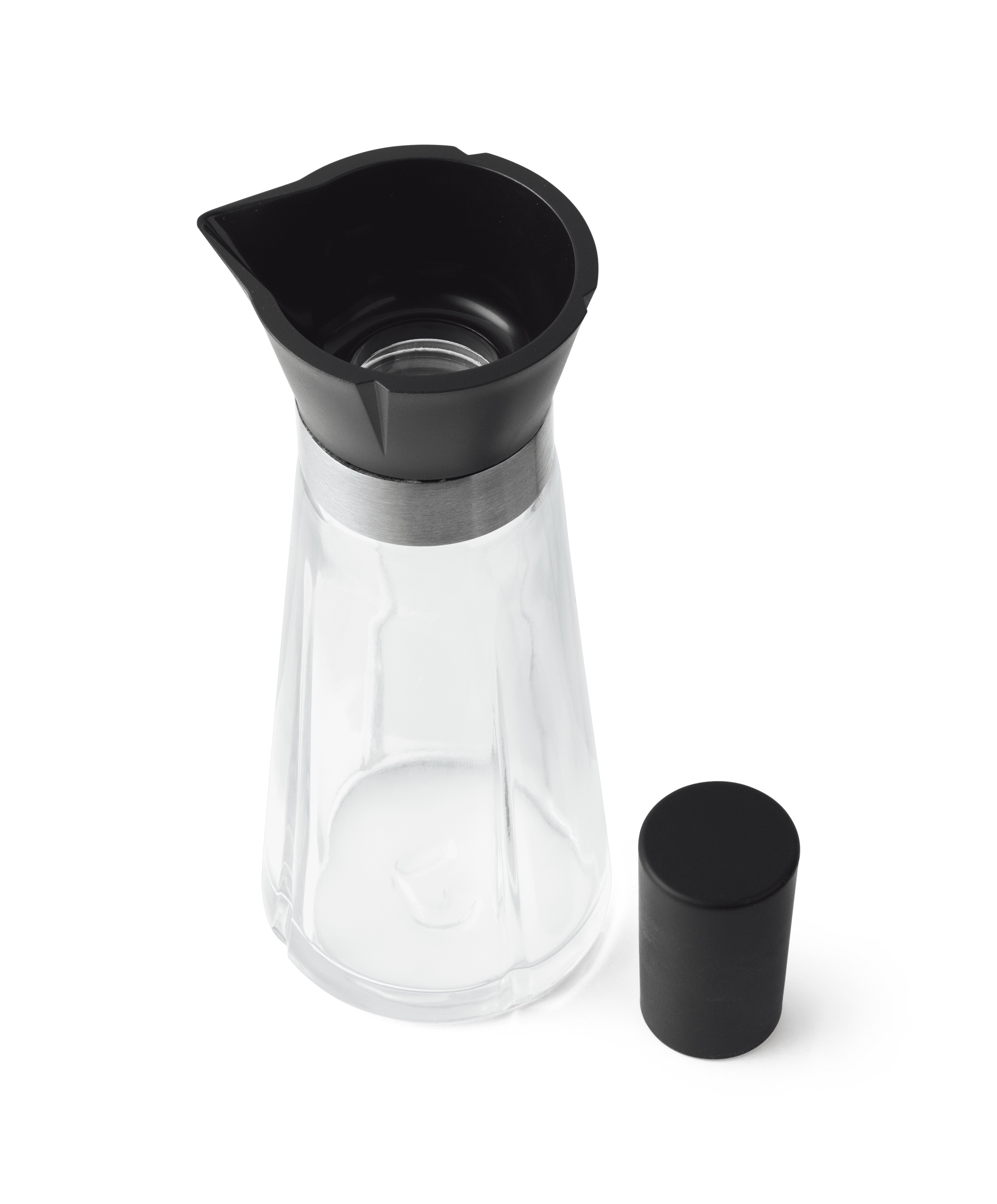 Oil and vinegar bottles H18.5 cm