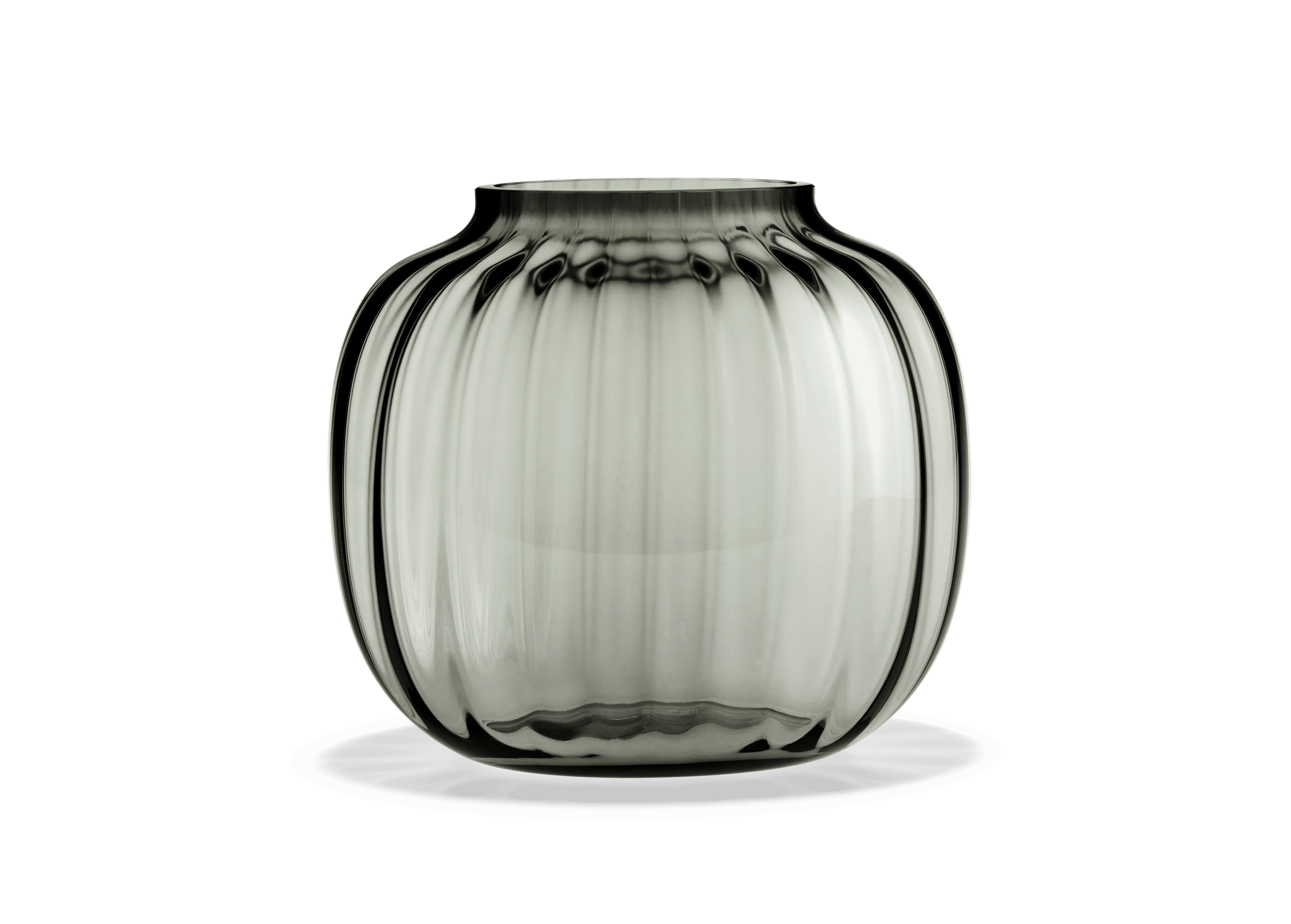 Ovale Vase H17.5 cm