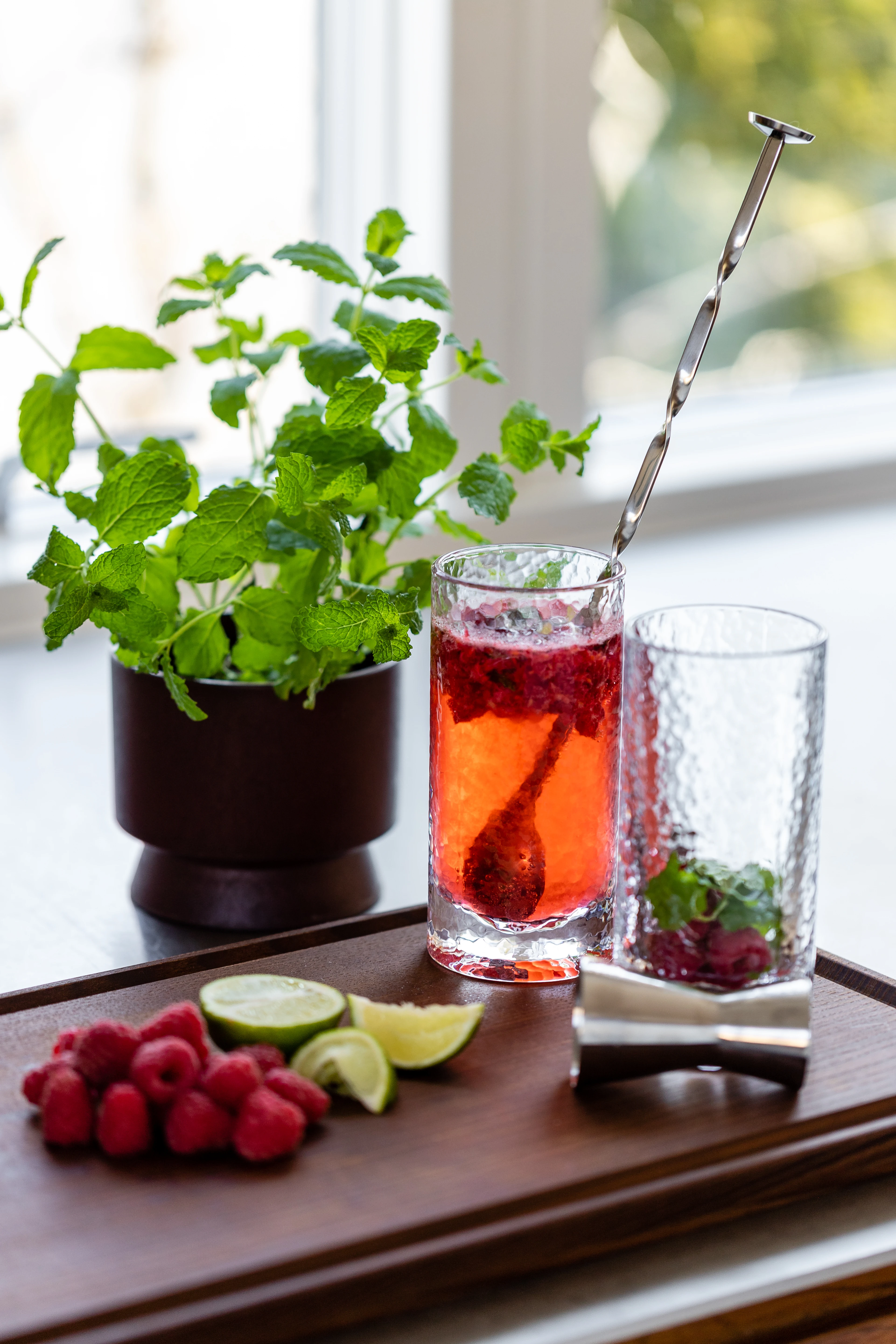 Drinks gaveæske fra Rosendahl i farven , lavet af Glas