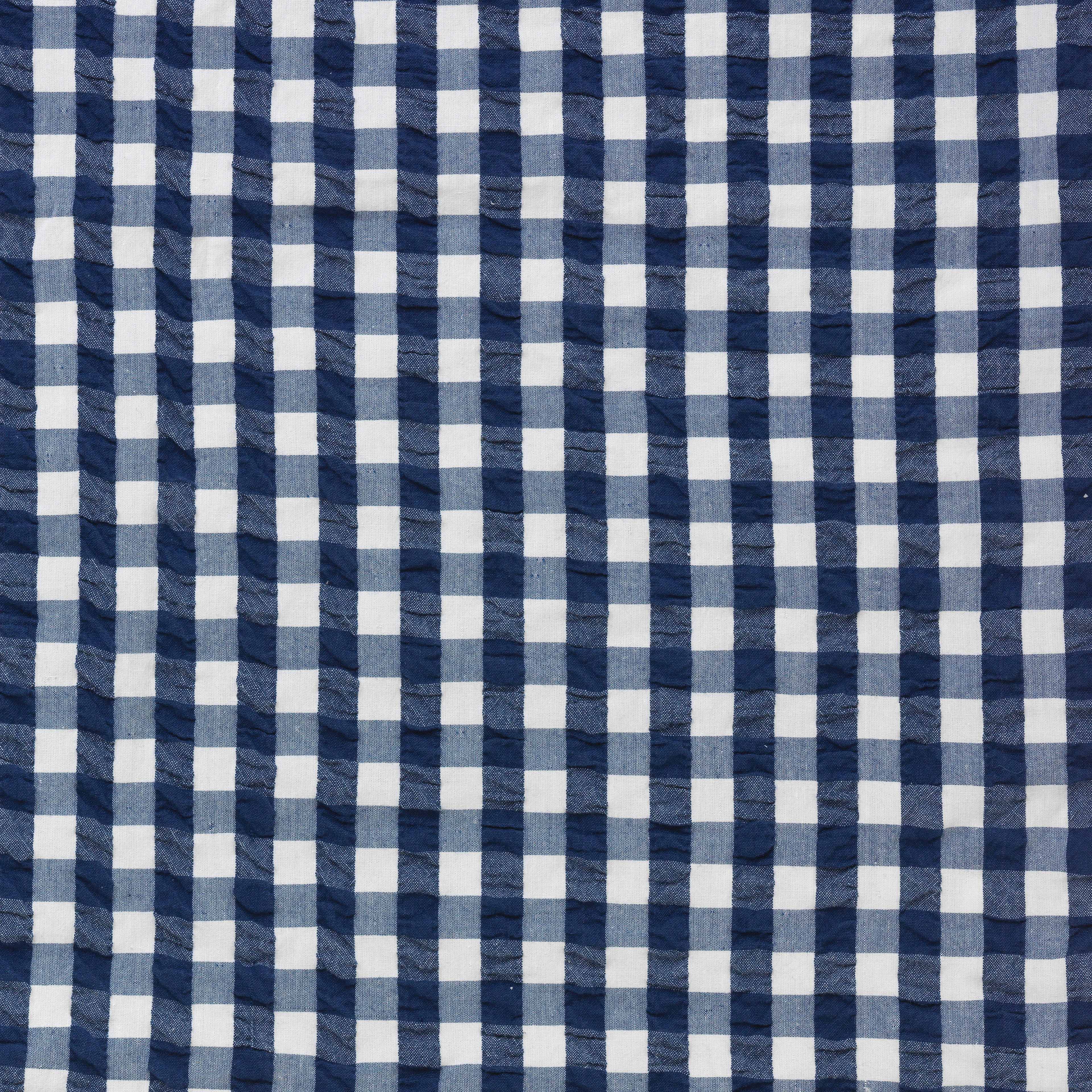 Bed linen 140x200 cm from JUNA in Dark blue/White color, made of Cotton