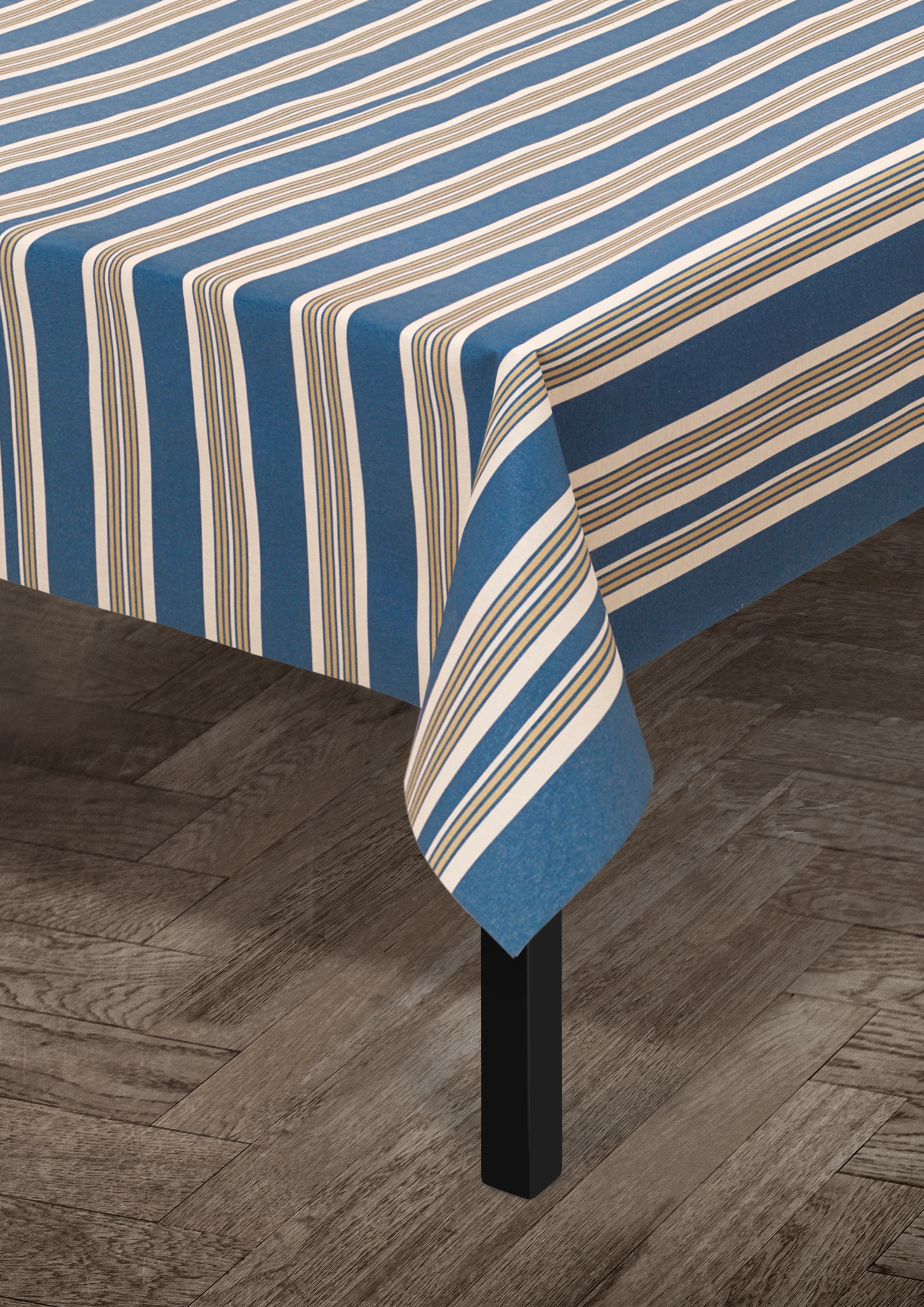 Akrylduk B140 cm från JUNA i färgen Mörkblå, tillverkad av Bomullsblandning