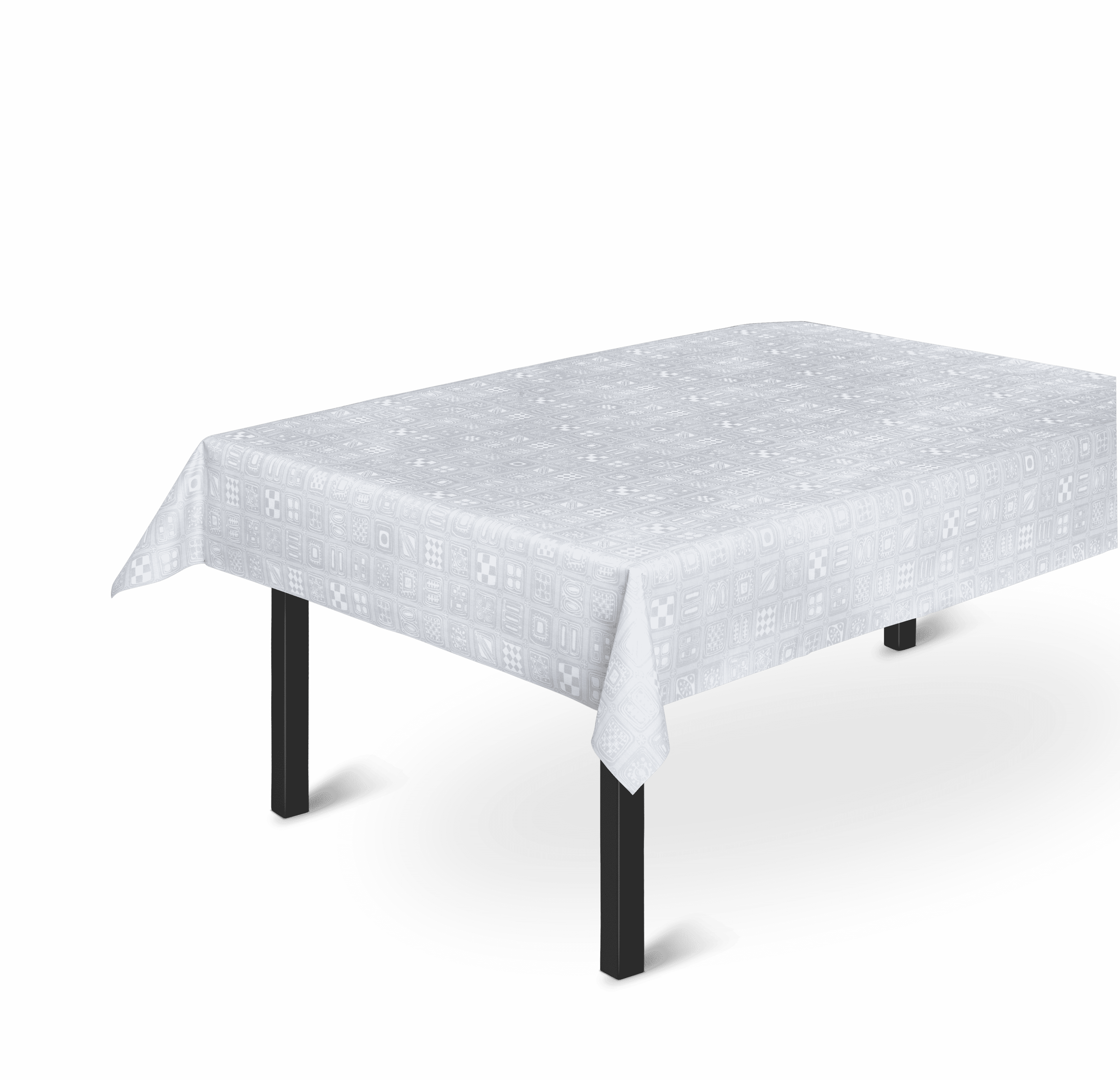 Acrylic tablecloth W140 cm