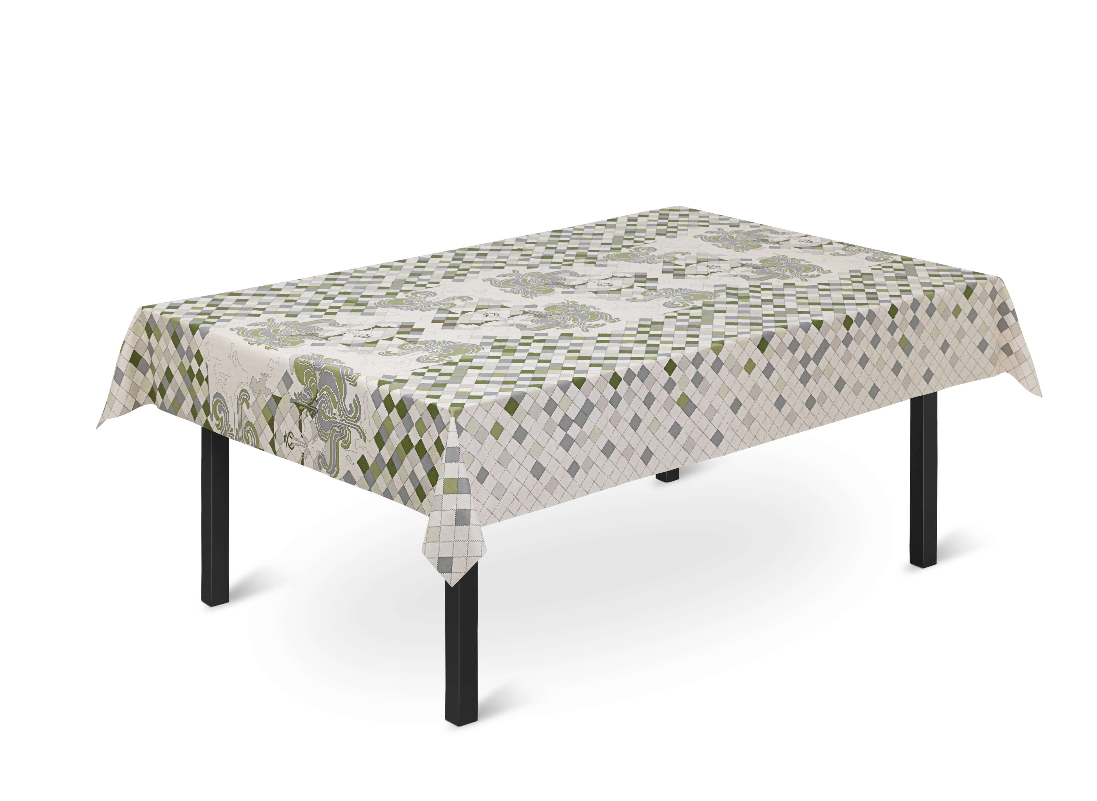 Acrylic tablecloth W140 cm