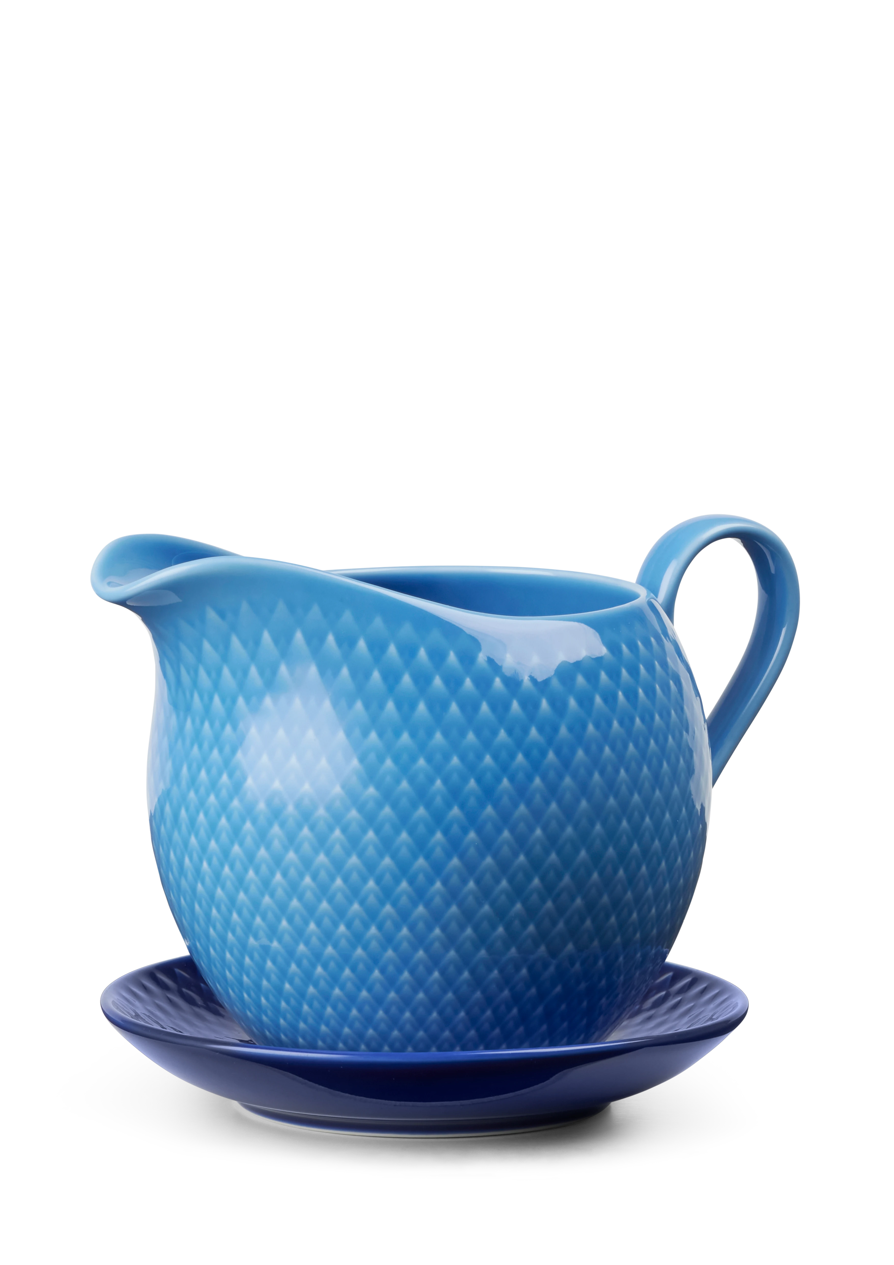 Såskanna 67 cl från Lyngby Porcelæn i färgen Blå, tillverkad av Keramik