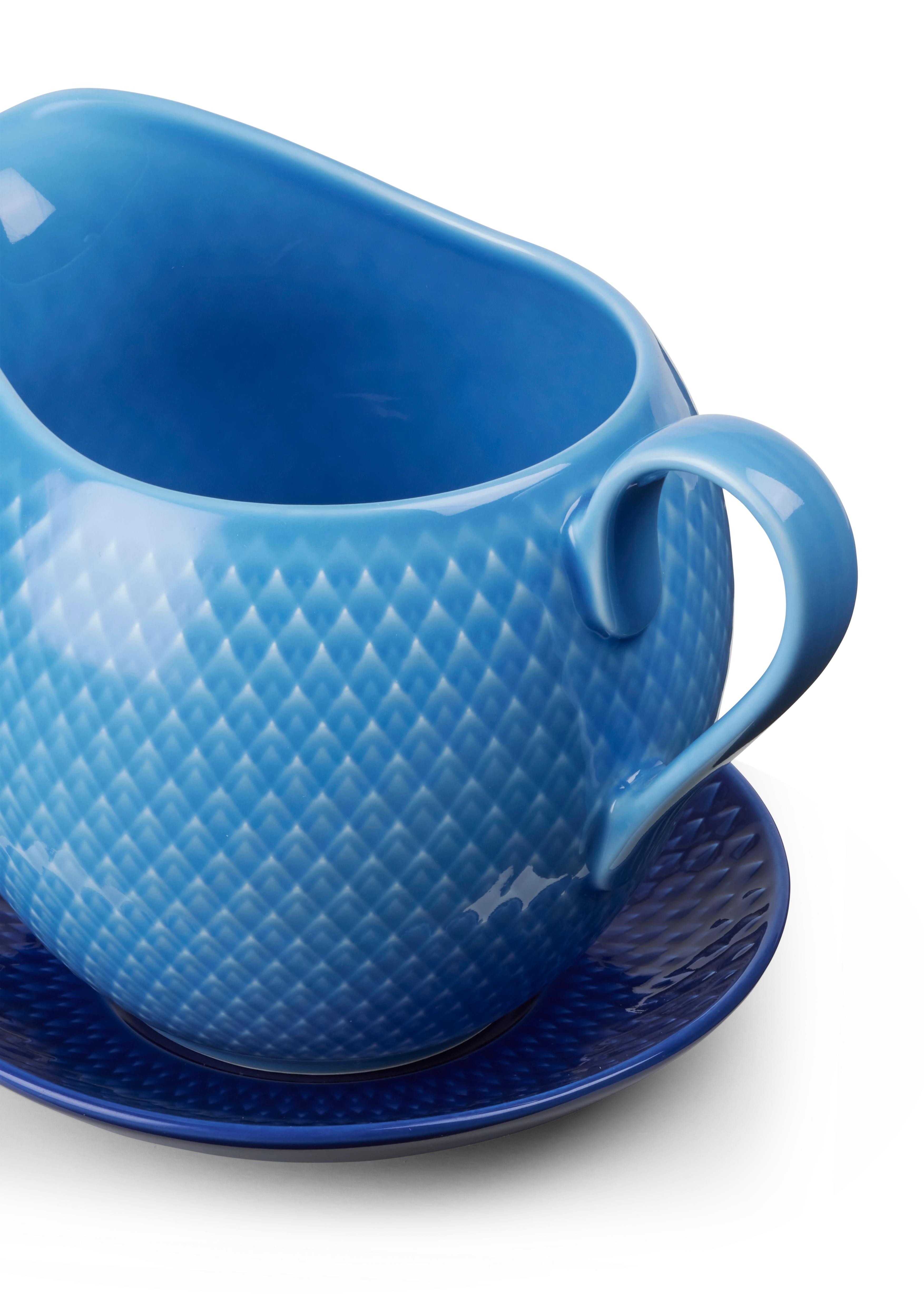 Saucenkännchen 67 cl von Lyngby Porcelæn in der Farbe Blau, hergestellt aus Keramik