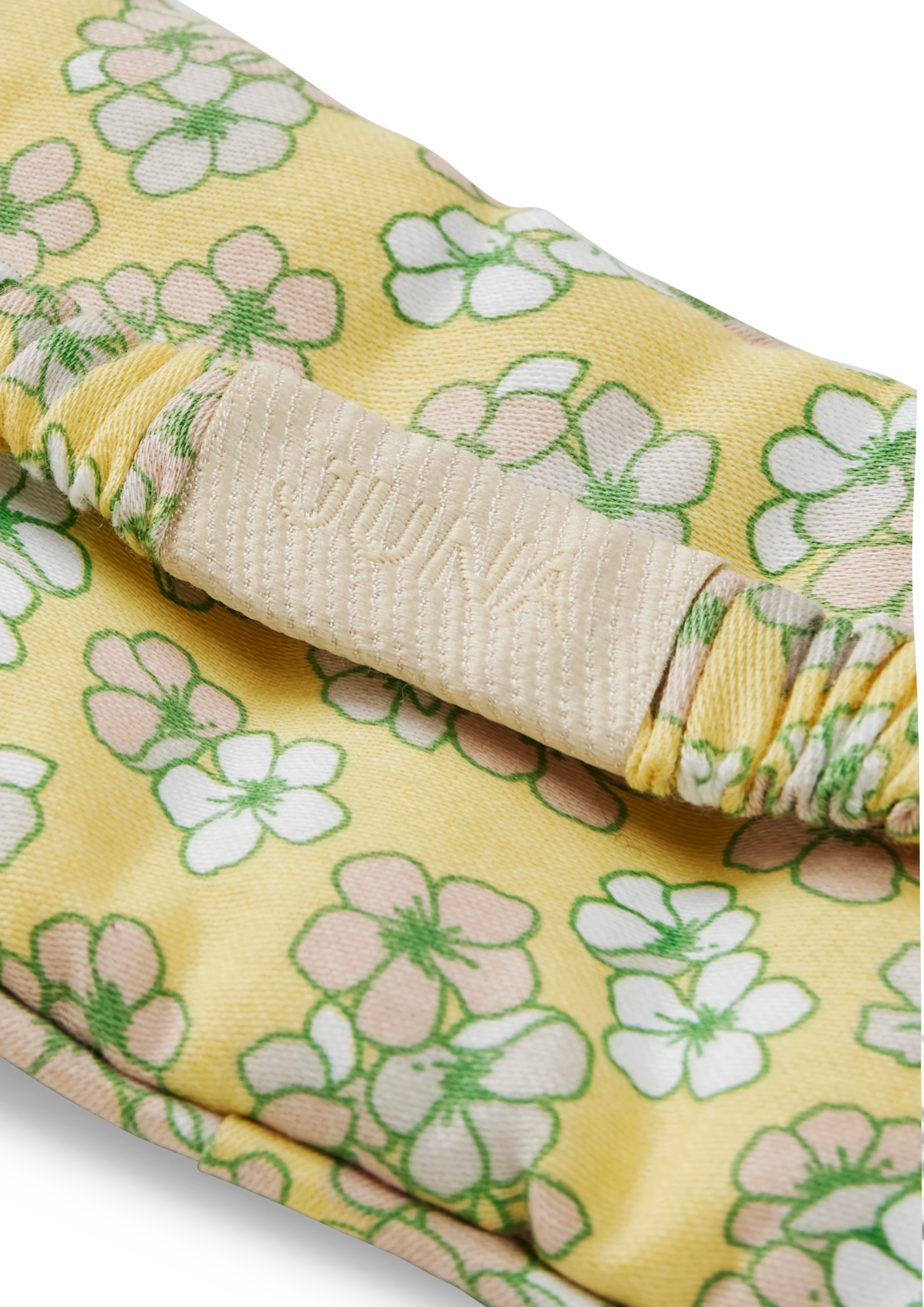 Dodo Sleeping mask from JUNA in Green/Sand color, made of Cotton