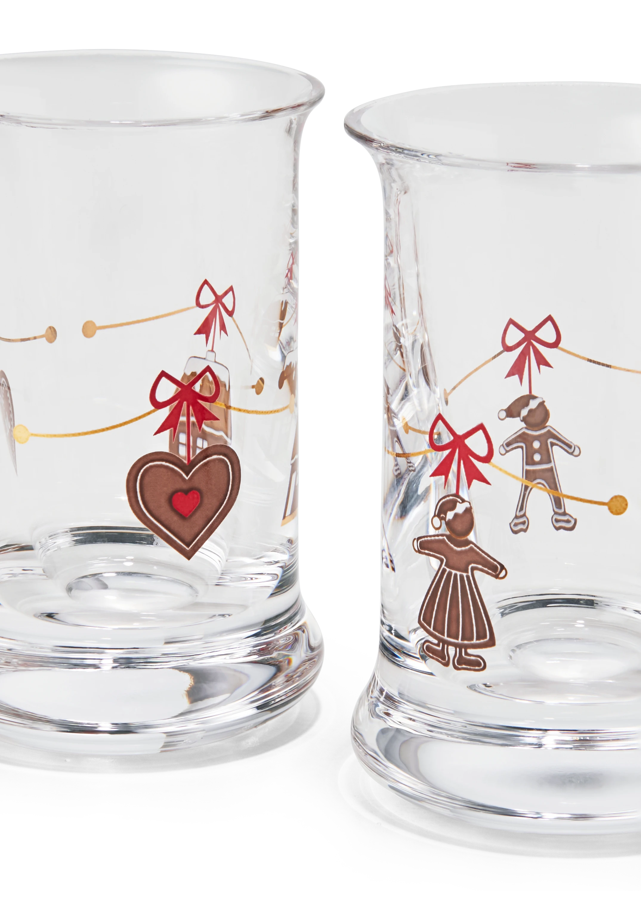 Julsnapsglas 2023 3 cl 2 st. från Holmegaard i färgen Multi, tillverkad av Glas