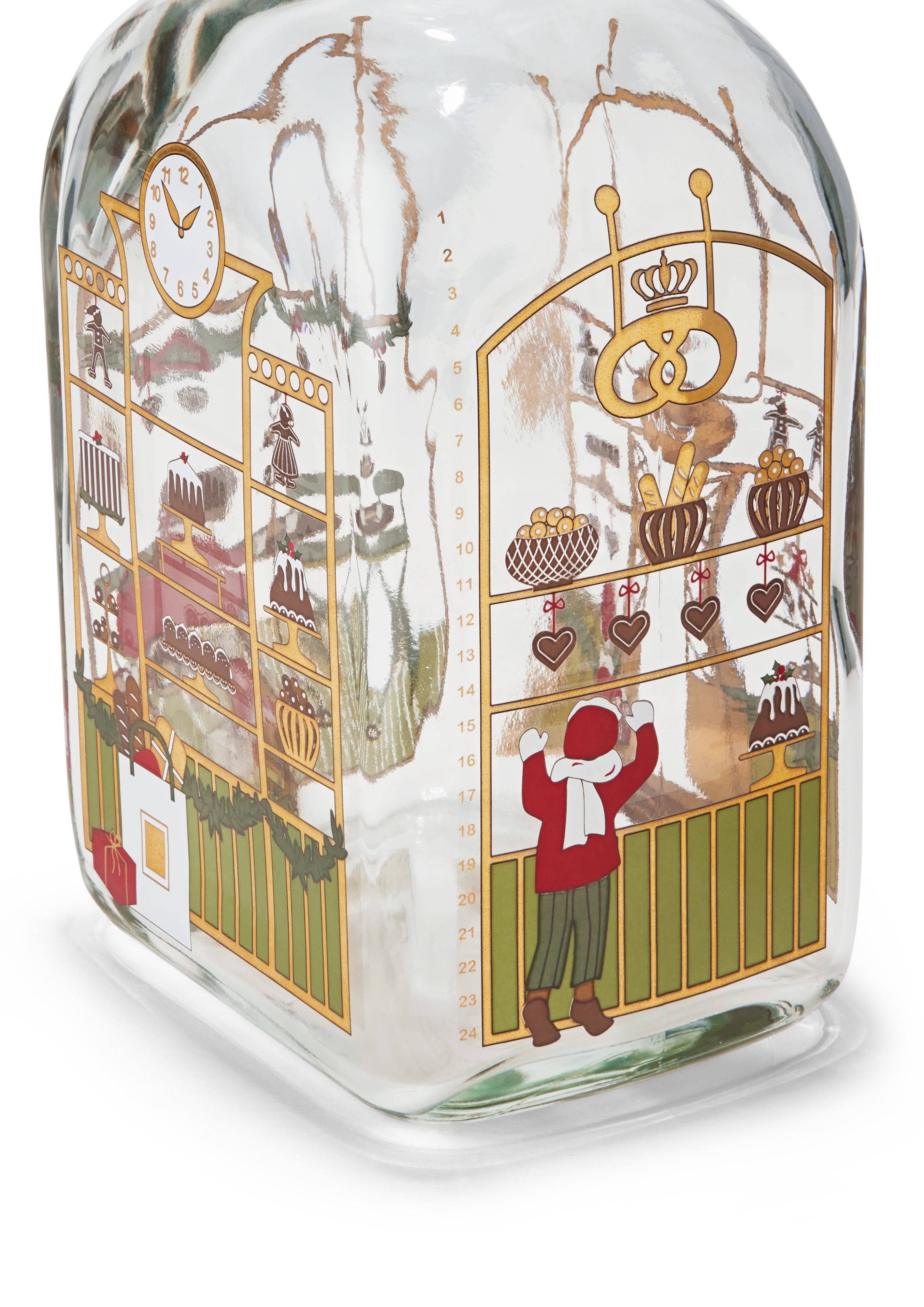 Julsnapsflaska 2023 73 cl från Holmegaard i färgen Multi, tillverkad av Glas