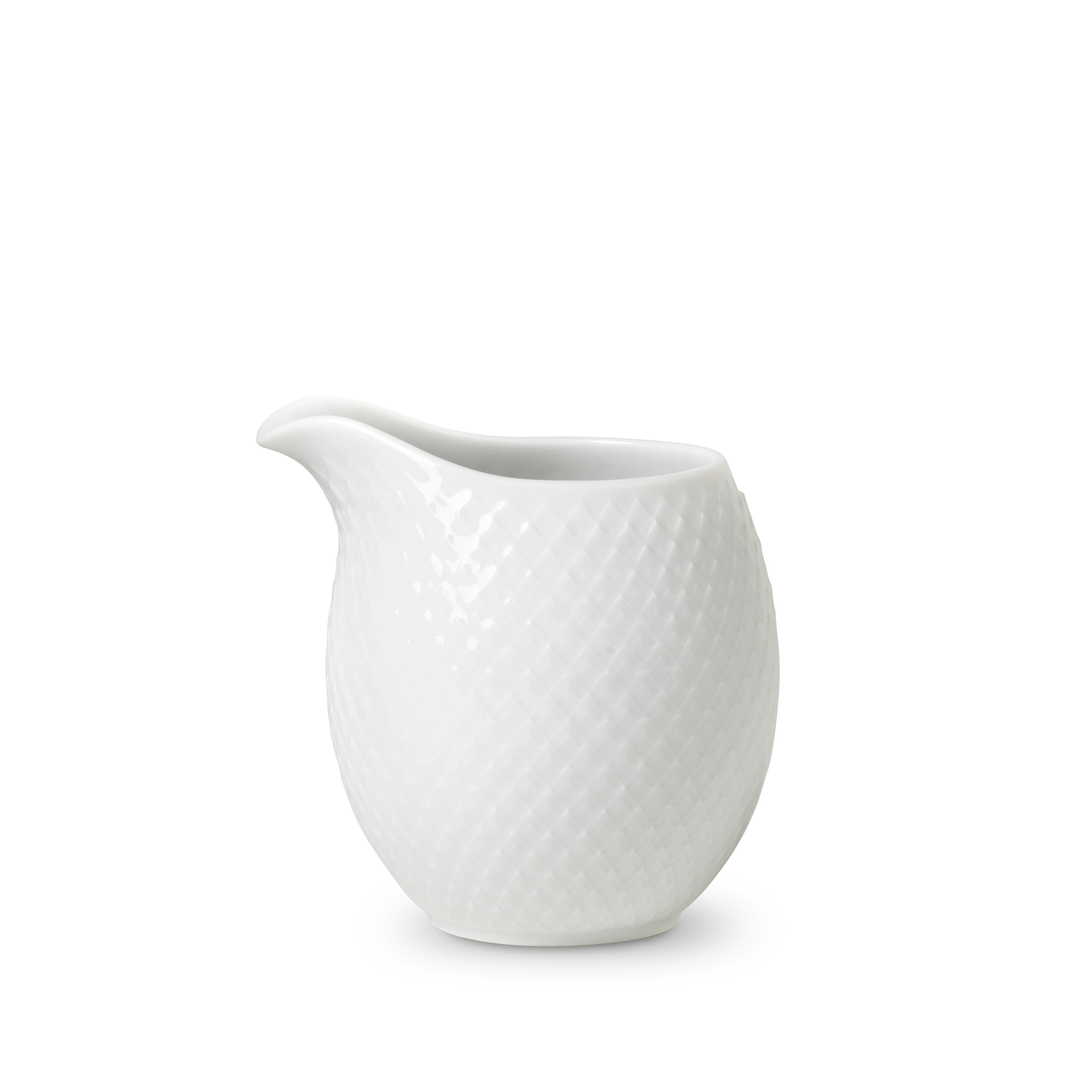 Melkekanne 39 cl fra Lyngby Porcelæn i fargen Hvit, laget av Keramikk