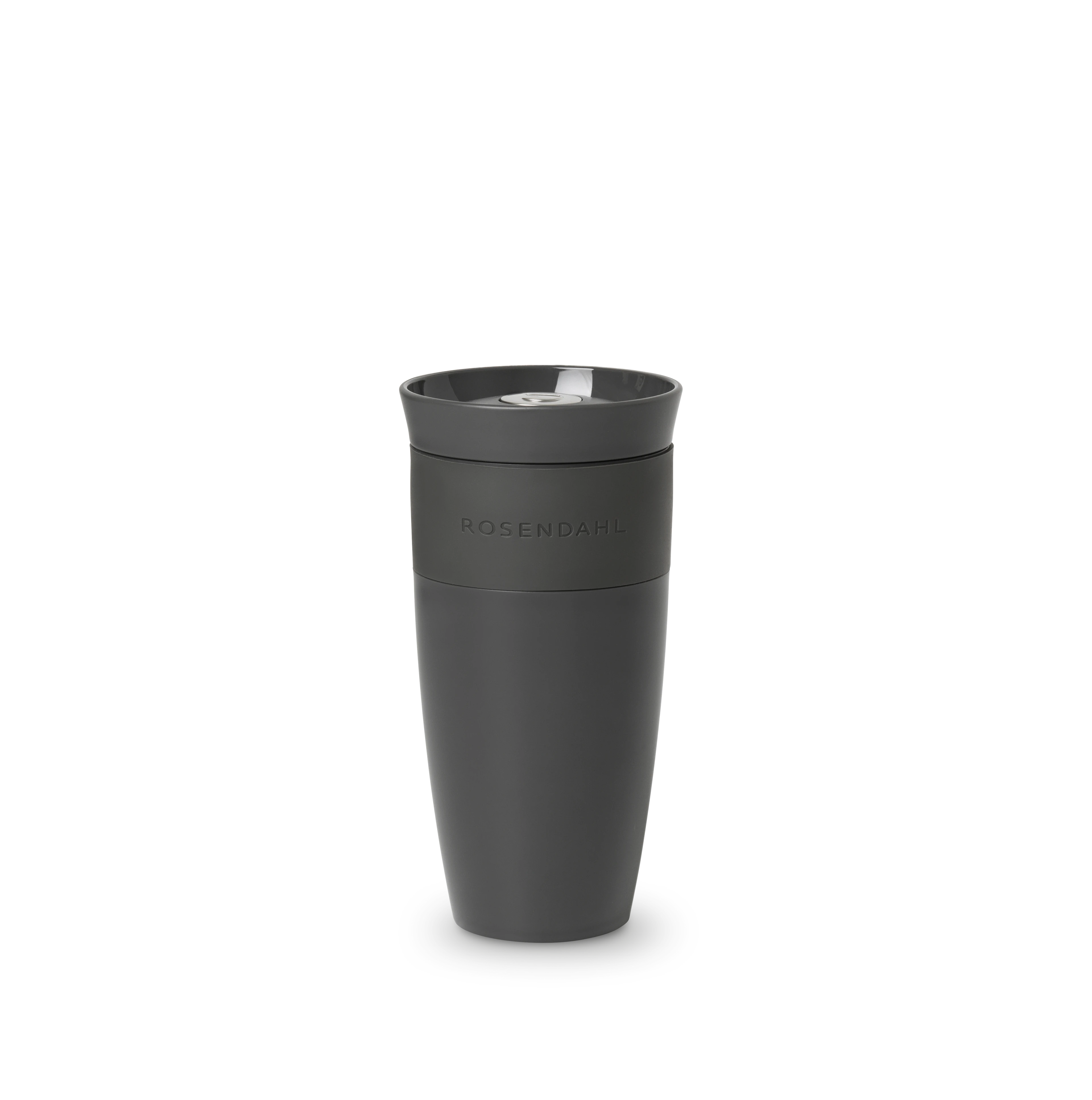 To Go kopp 28 cl från Rosendahl i färgen Mörkgrå, tillverkad av Plast