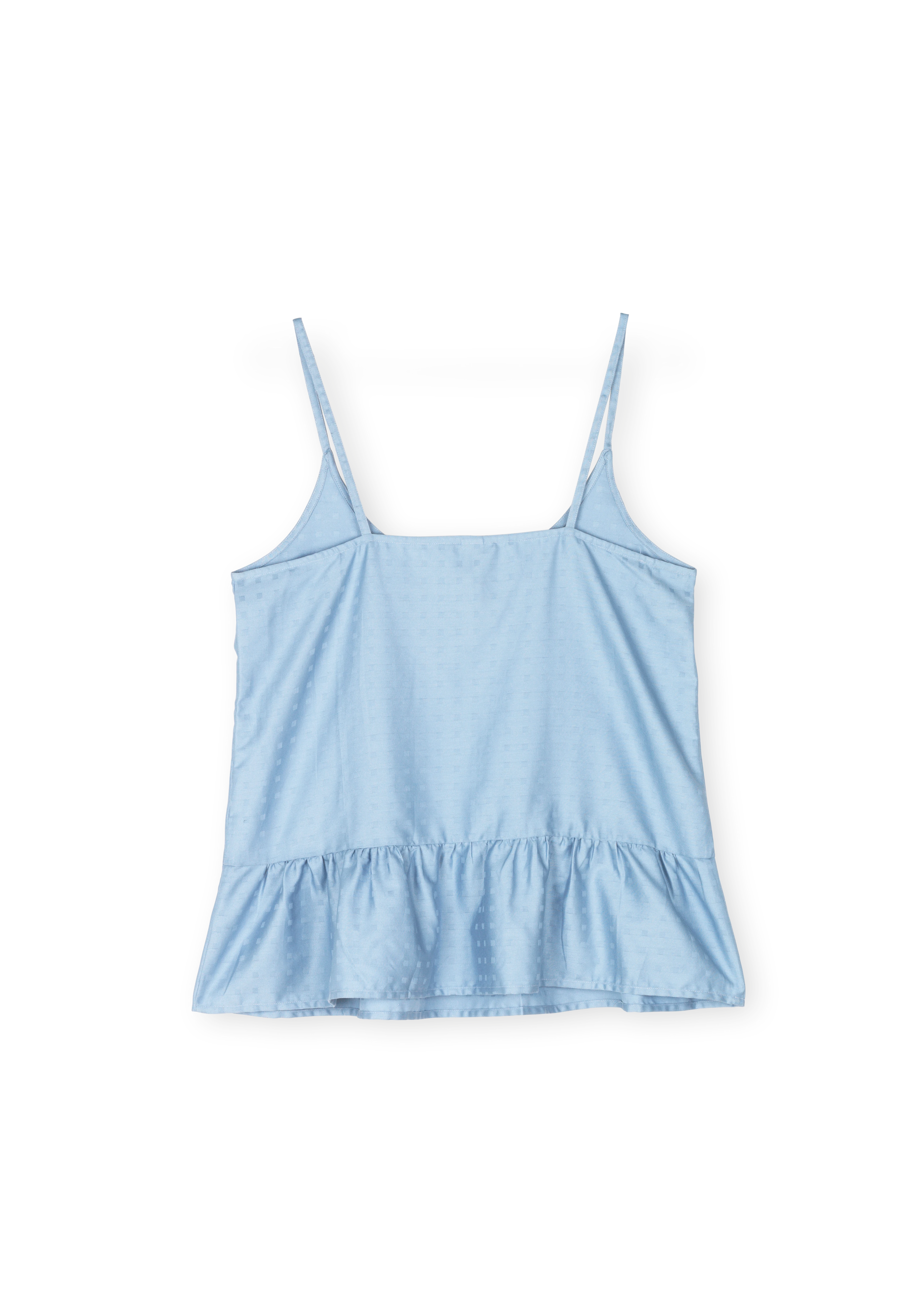 Liv chemise S/M from JUNA in Blue color, made of Cotton