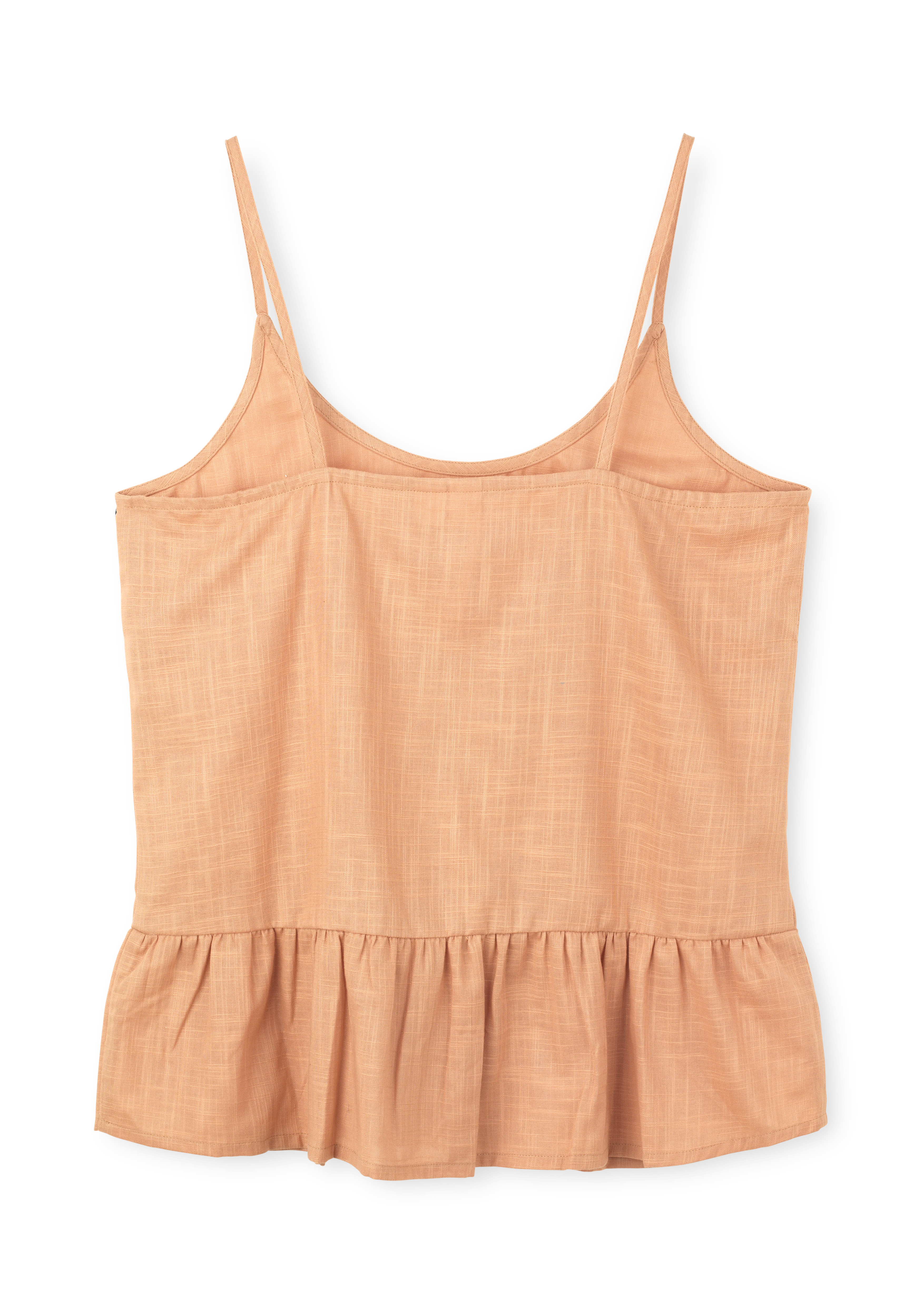 Liv chemise S/M från JUNA i färgen Ockra, tillverkad av Bomull