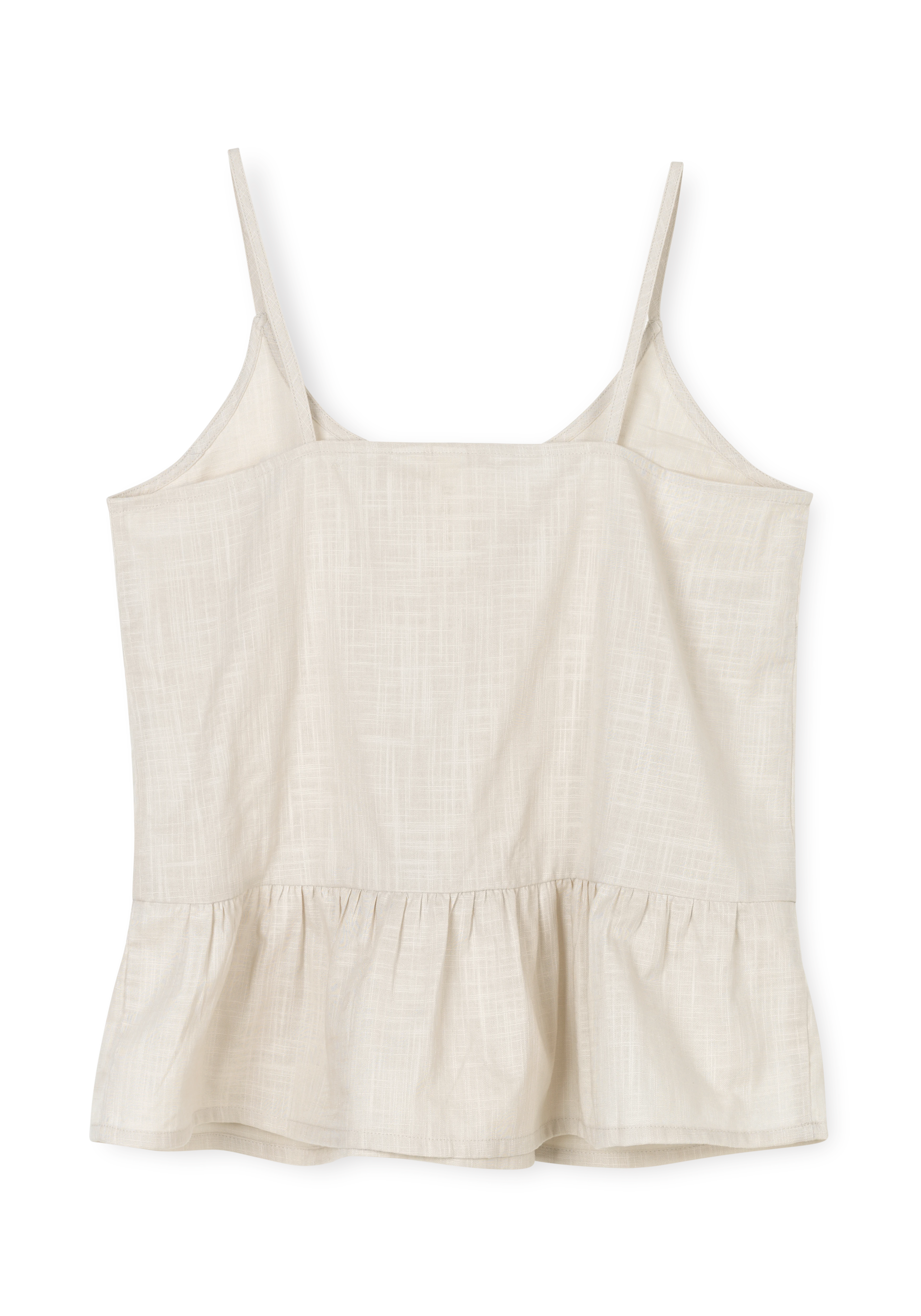 Liv chemise S/M från JUNA i färgen Sand, tillverkad av Bomull