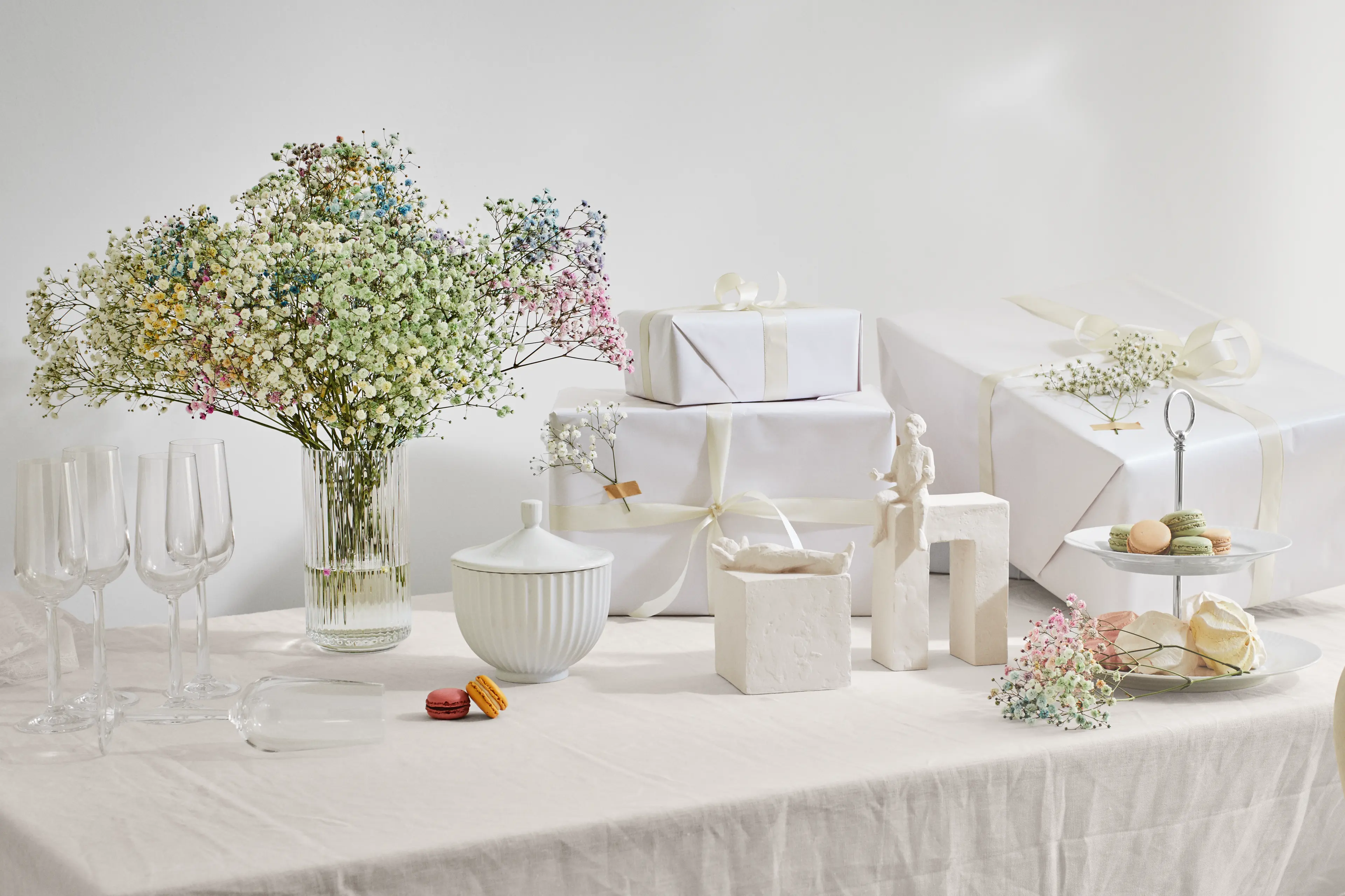 Blandede produkter fra Kay Bojesen, Bjørn Wiinblad, Holmegaard og Kähler