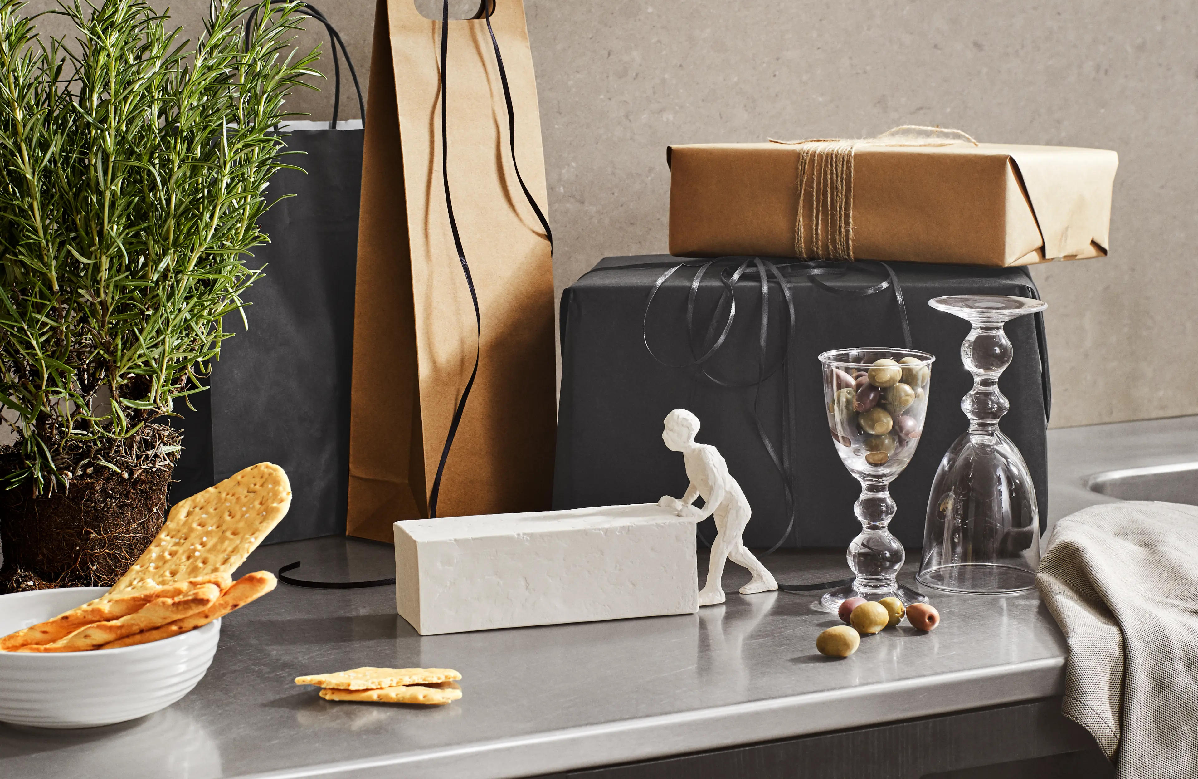 Ole Lukøje, Hyrdinde, Skorstensfejer og Nattergal Sangfugl, Træfigurer, Kay Bojesen