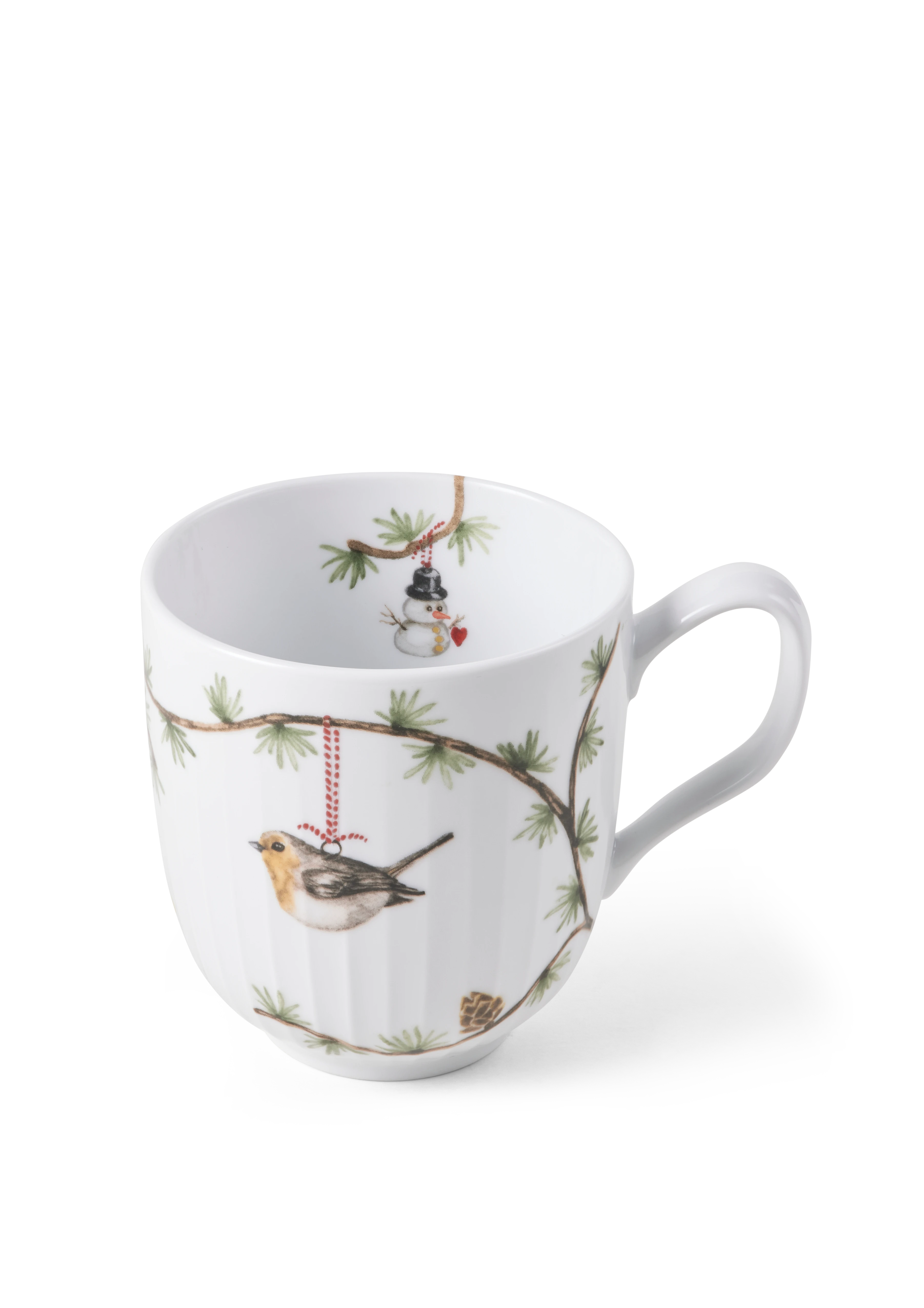 Mugg 2023 33 cl från Kähler i färgen Vit m. deko, tillverkad av Keramik