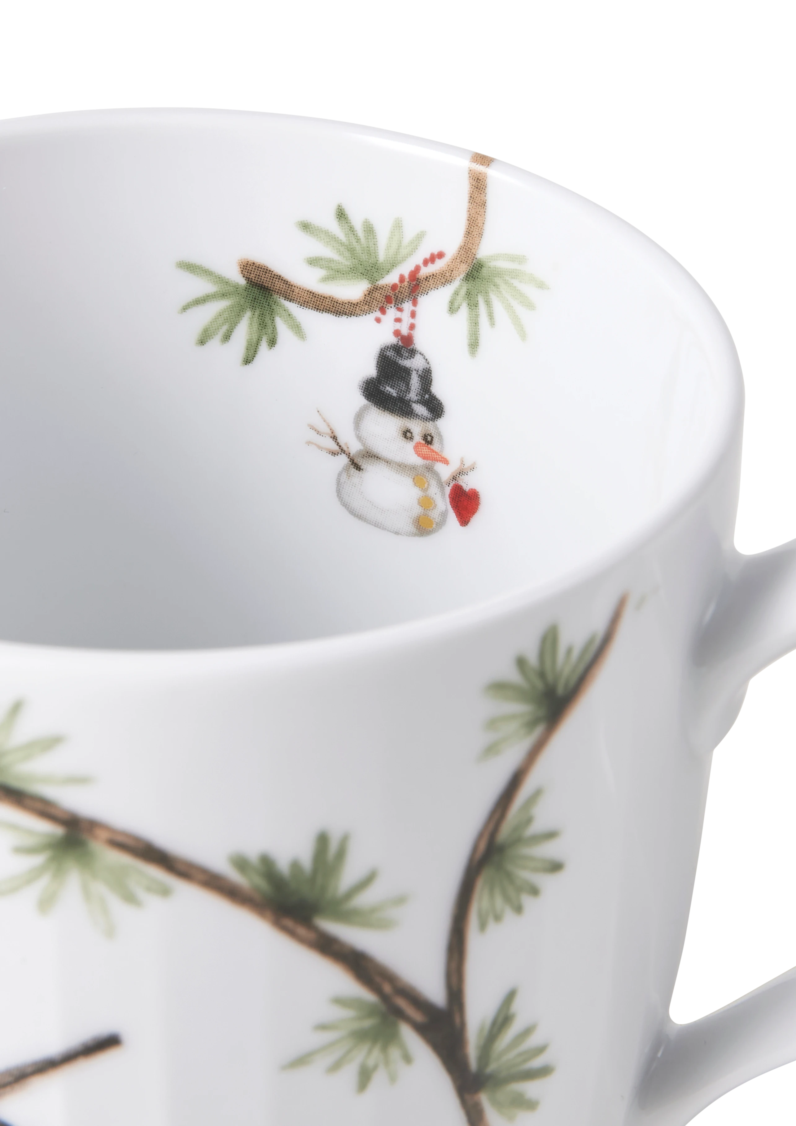 Mugg 2023 33 cl från Kähler i färgen Vit m. deko, tillverkad av Keramik