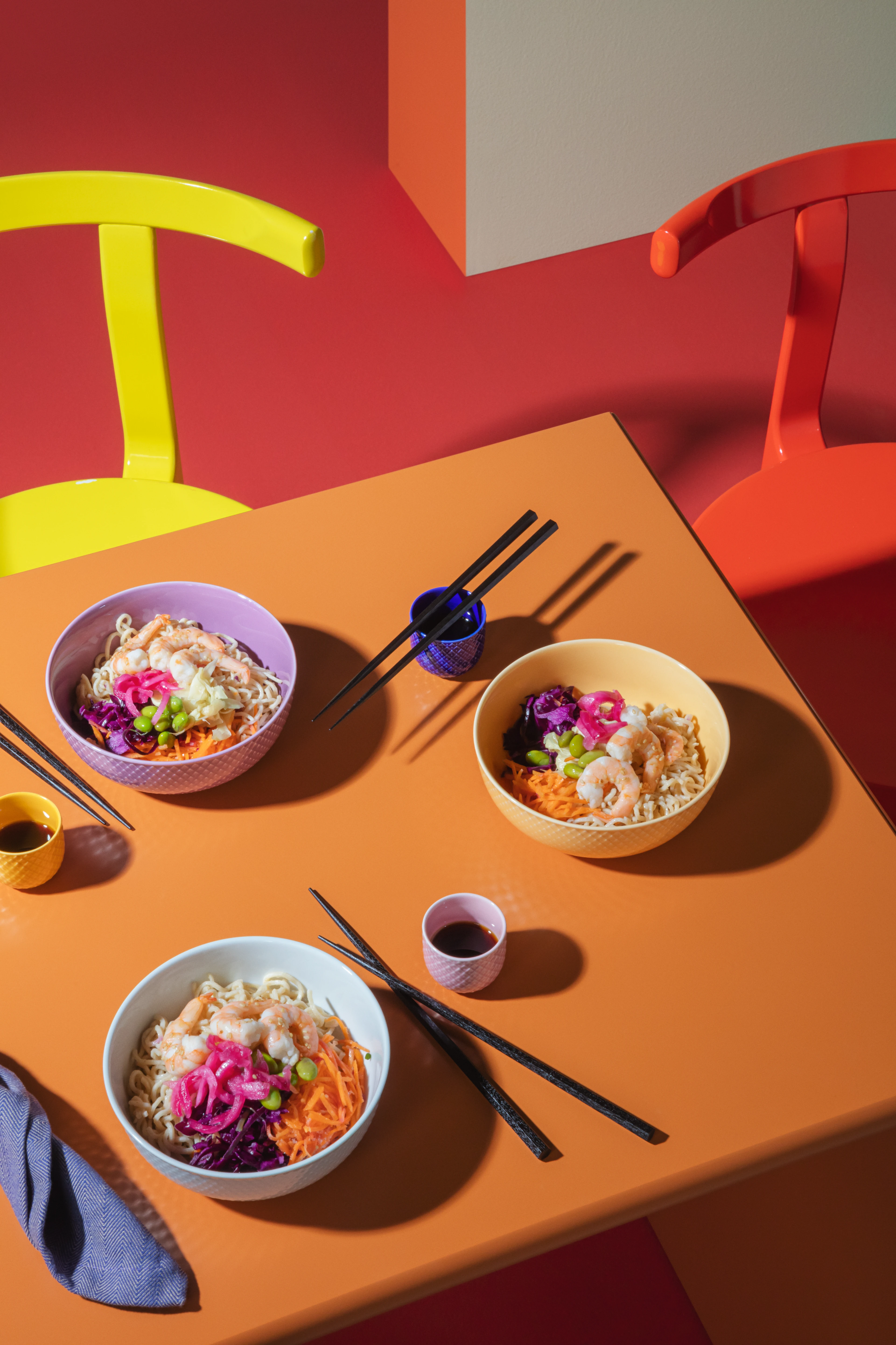 Bowl Ø15.5 cm from Lyngby Porcelæn in Purple color, made of Ceramics