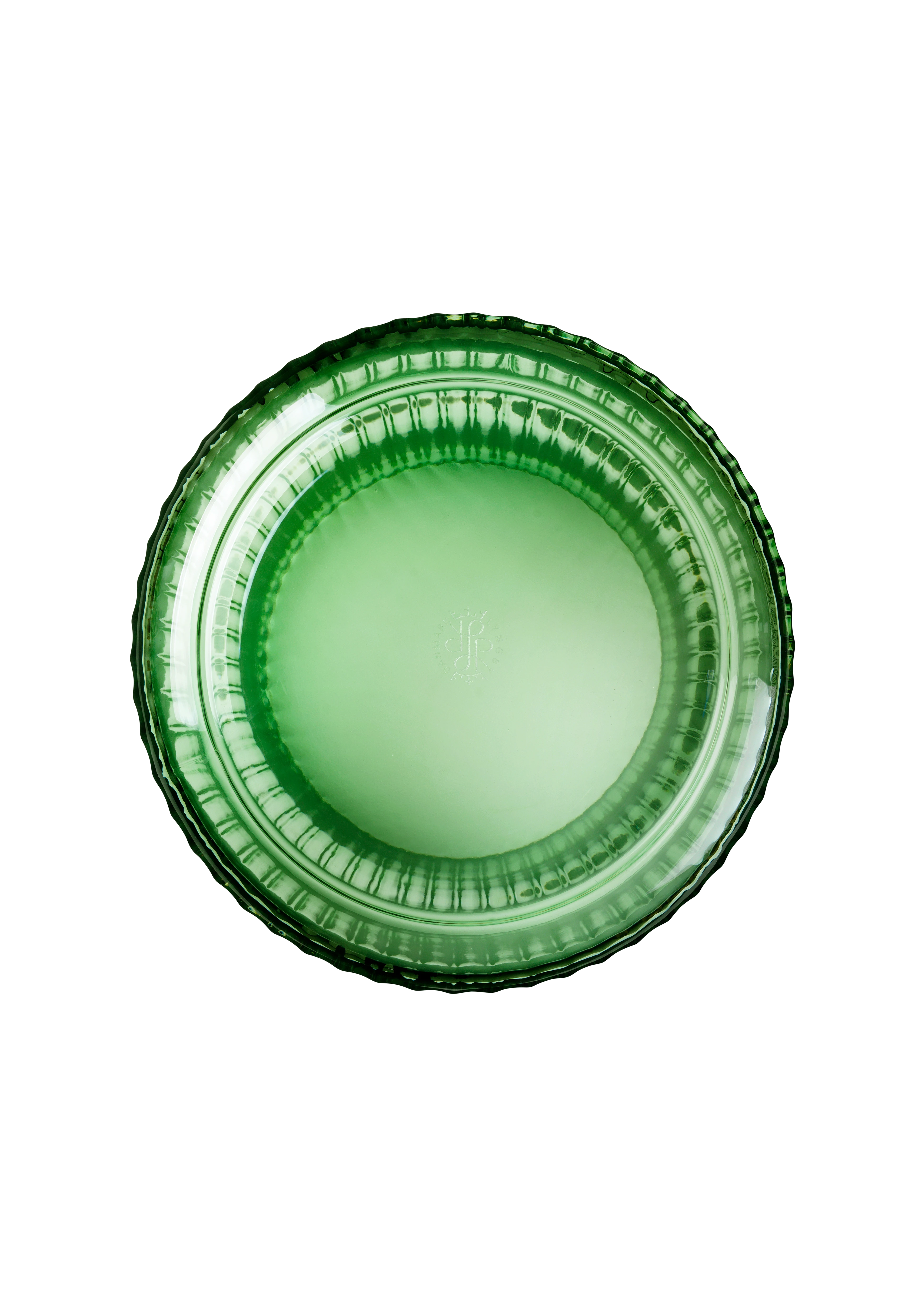 Vas H31 cm från Lyngby Porcelæn i färgen Copenhagen green, tillverkad av Glas