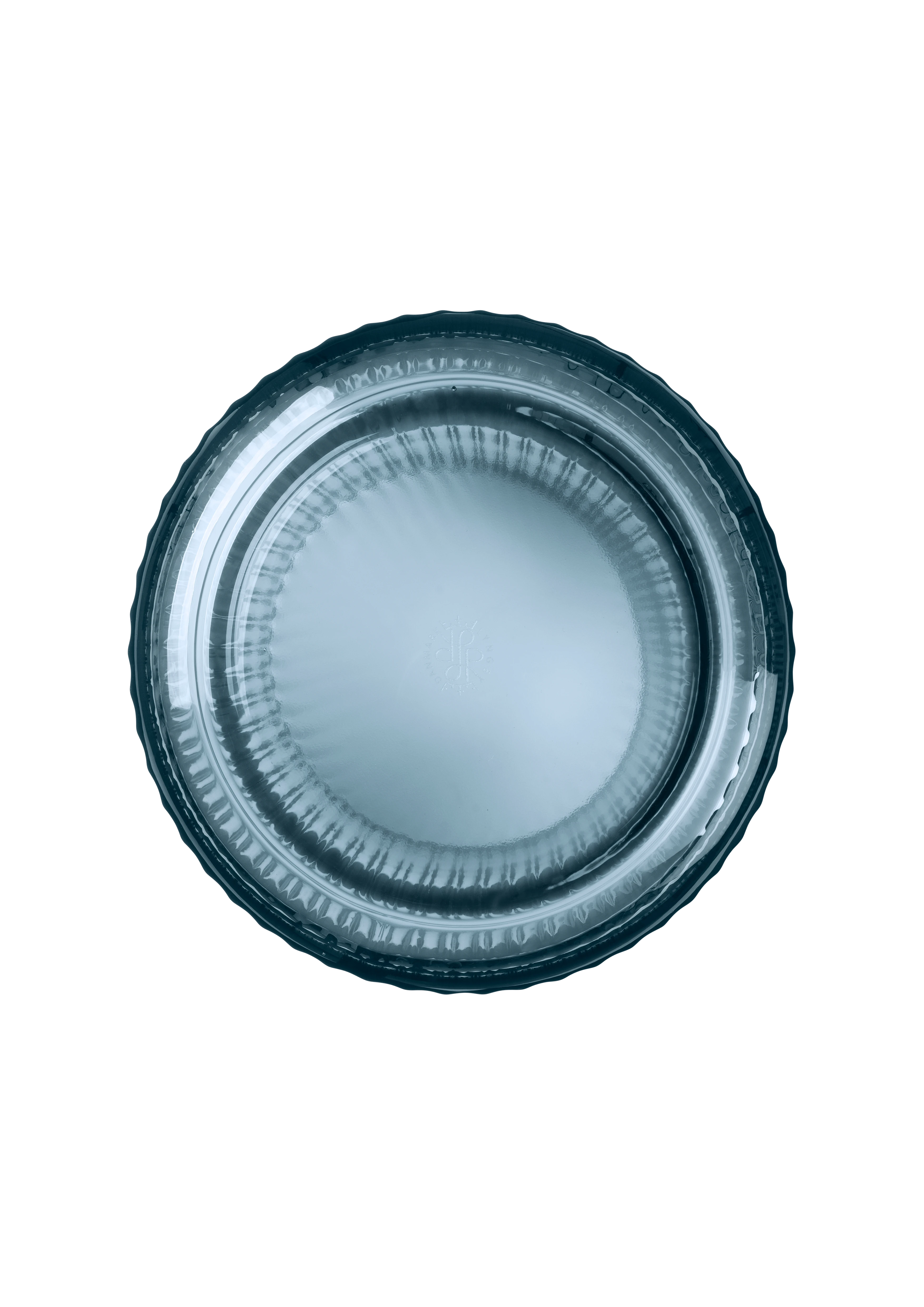 Vas H31 cm från Lyngby Porcelæn i färgen Midnight blue, tillverkad av Glas