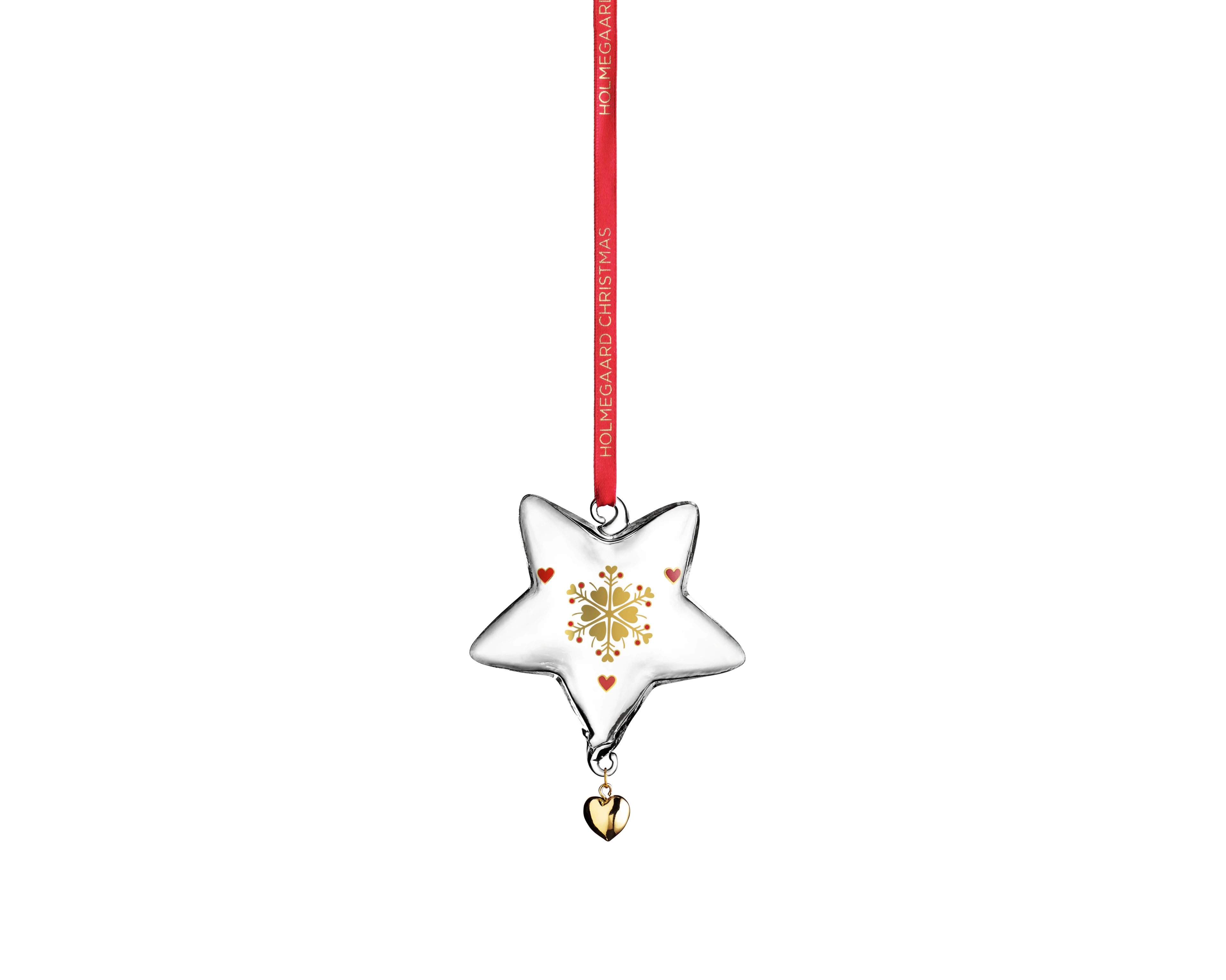 Annual Christmas Star 2019 small from Holmegaard in Clear color, made of Glass