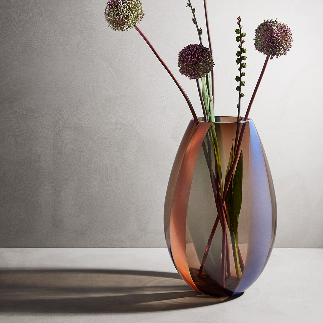 Cocoon vase fra Holmegaard