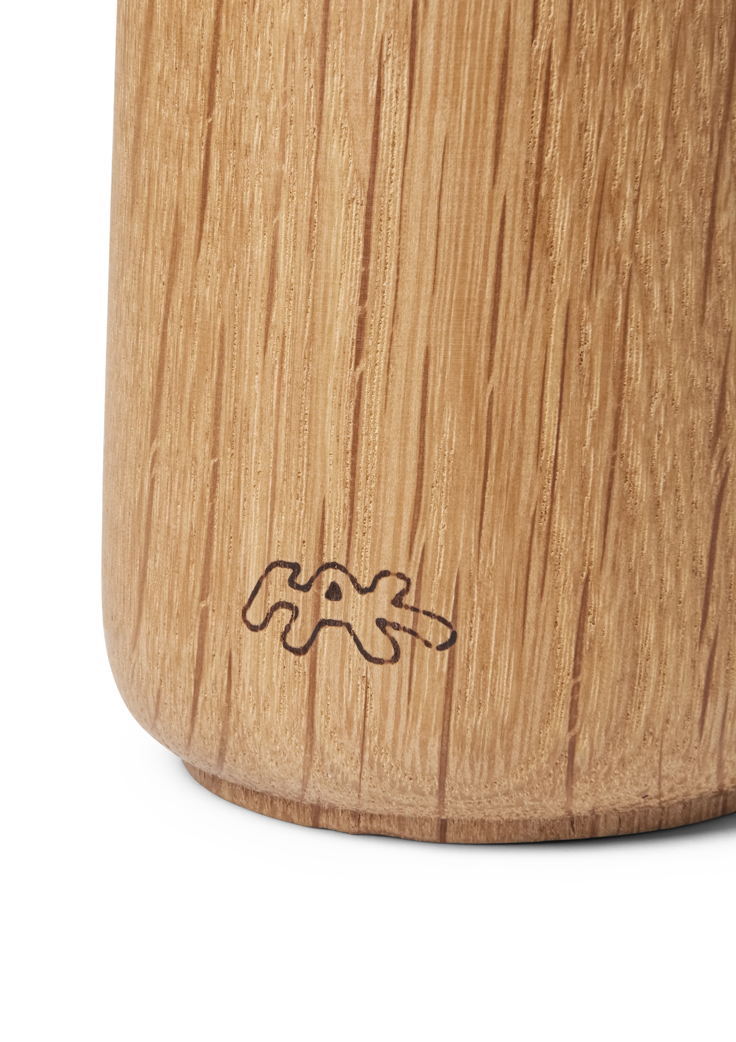 Mühle H14 cm von Kähler in der Farbe Hellblau, hergestellt aus Keramik