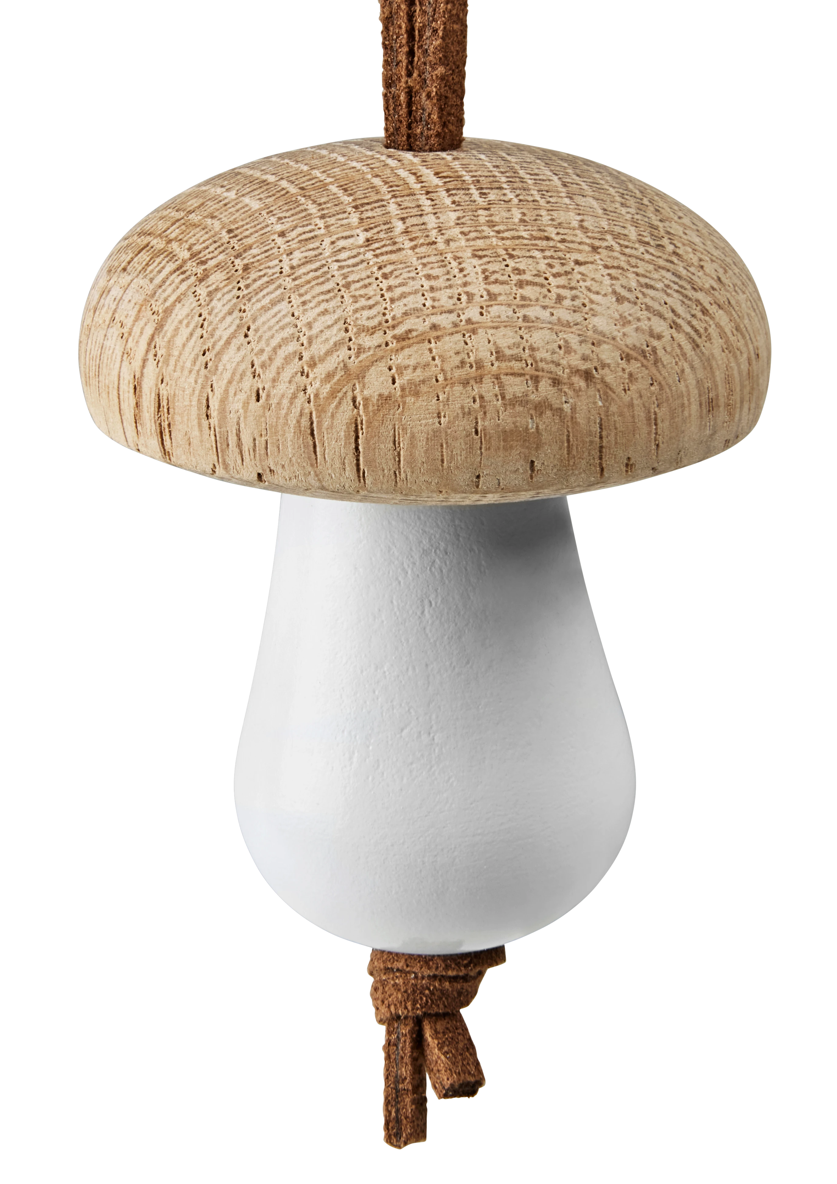 Sopp Ø4.5 cm fra Rosendahl i fargen Blank hvit, laget av Tre