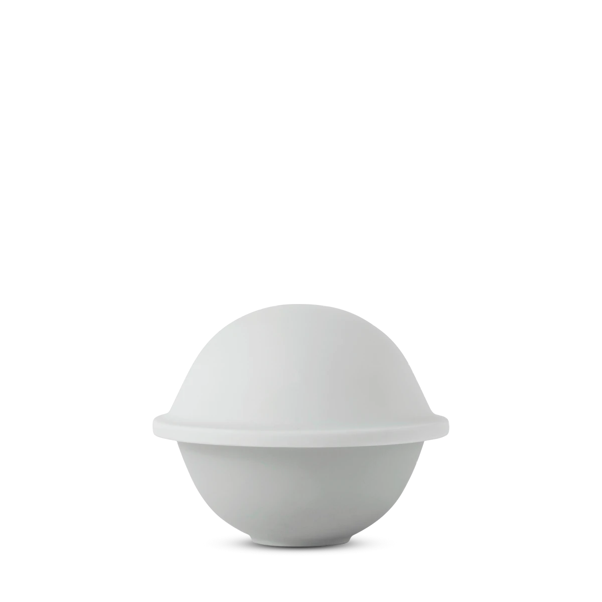 Bonbonniere Ø16 cm von Lyngby Porcelæn in der Farbe Weiss, hergestellt aus Keramik