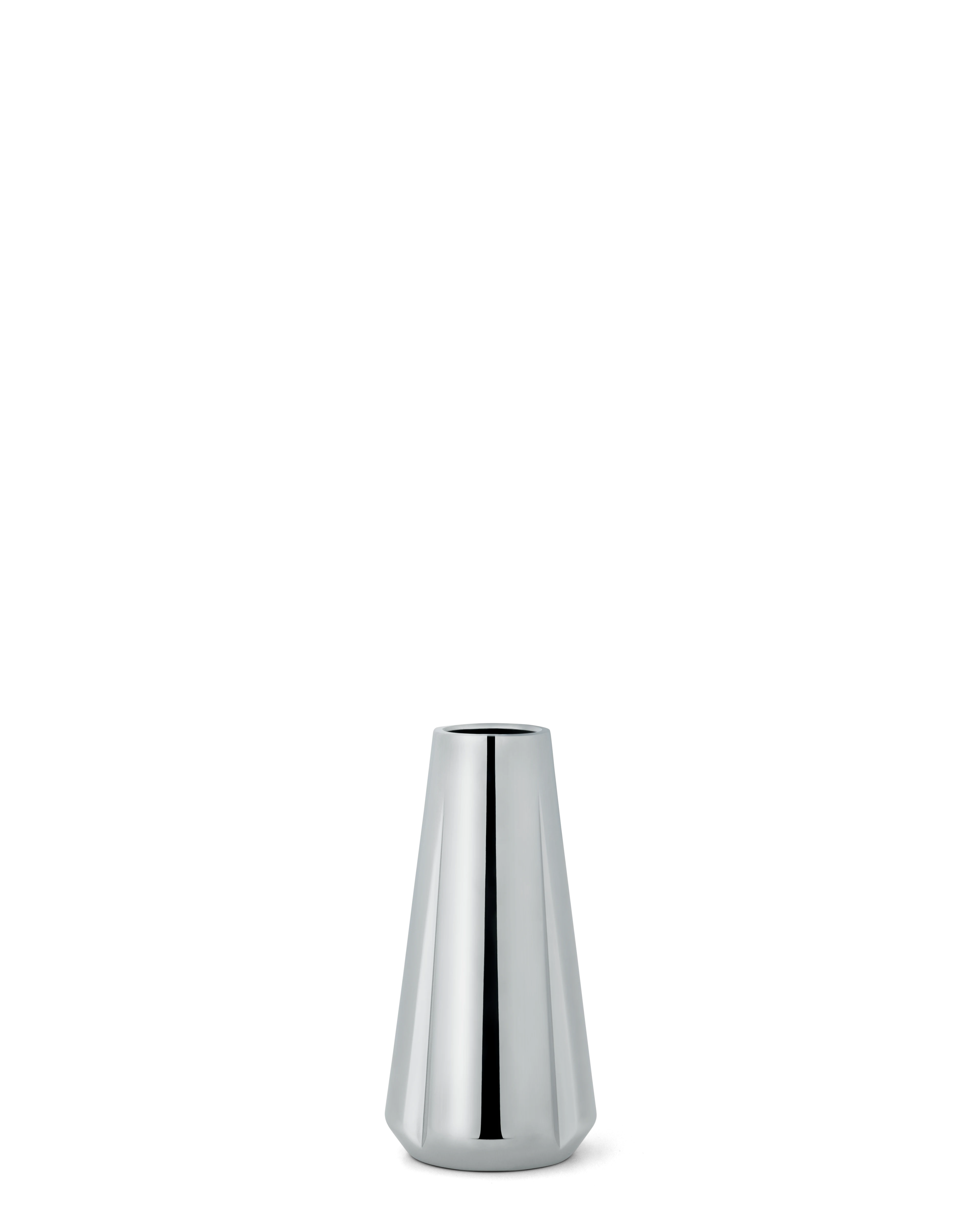 Candle holder H10 cm from Rosendahl in Chrome color, made of Metal