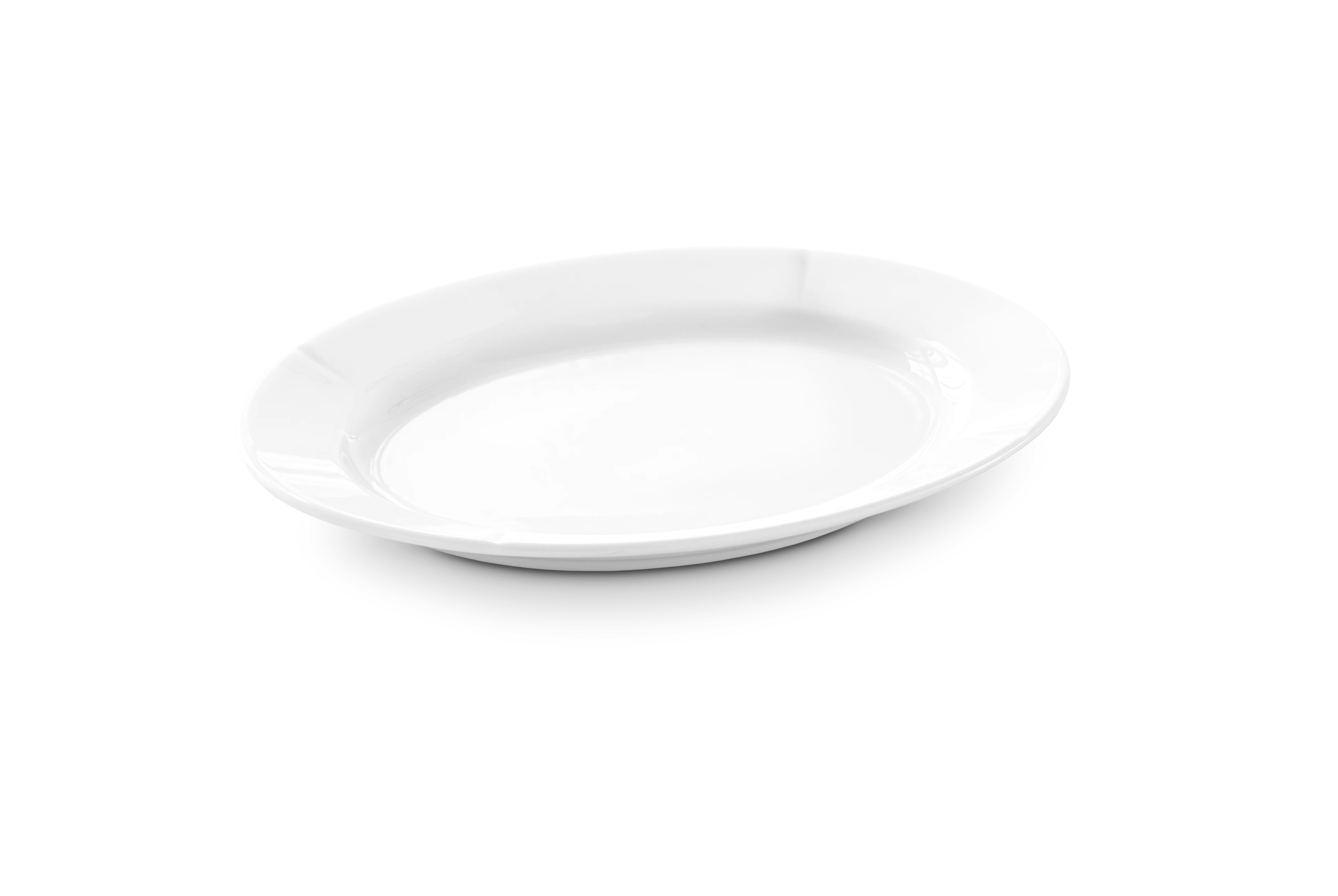 Oval tallrik 17.5x23.5 cm från Rosendahl i färgen Vit, tillverkad av Keramik