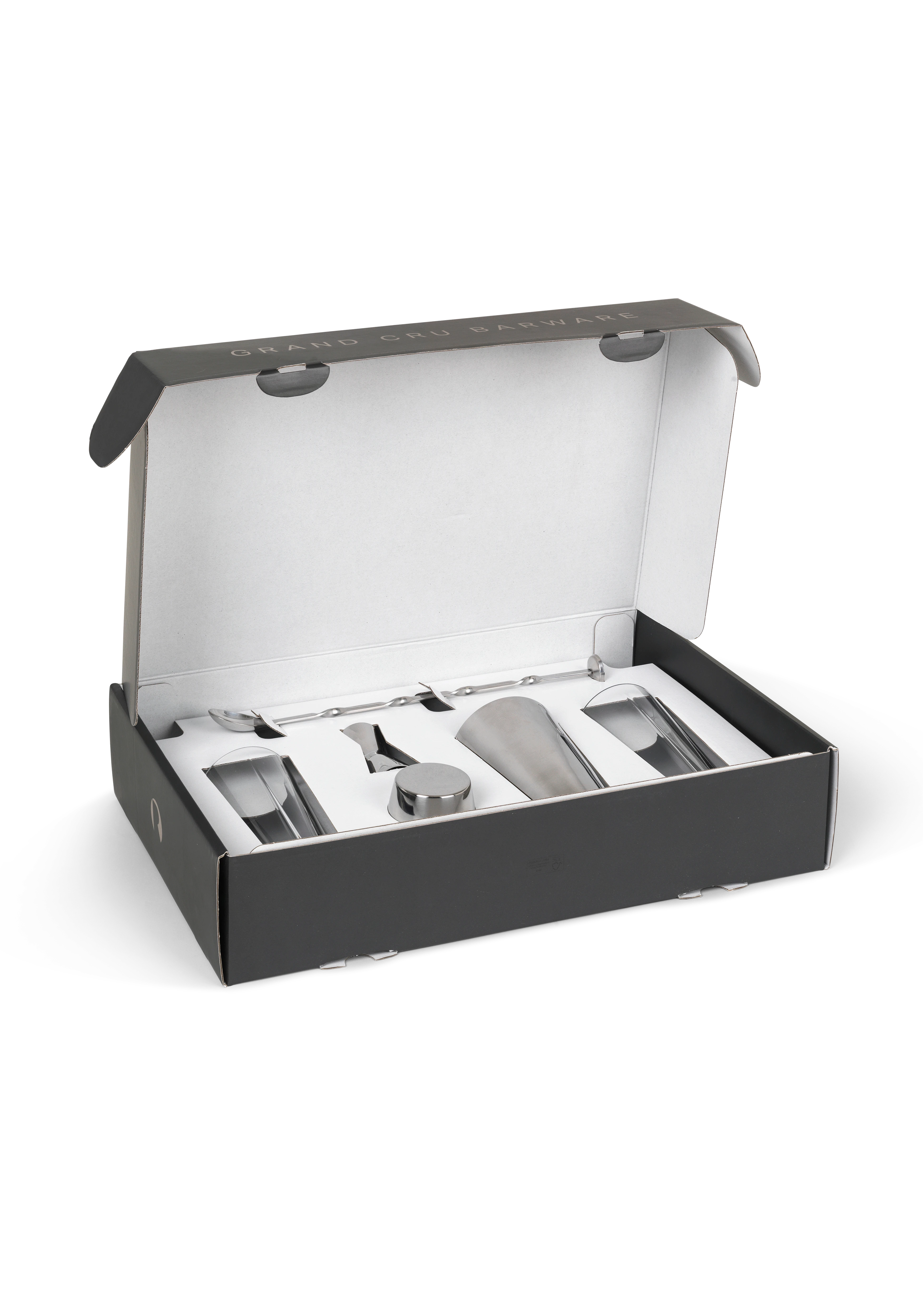 Home bartender giftbox fra Rosendahl i fargen Klar, laget av