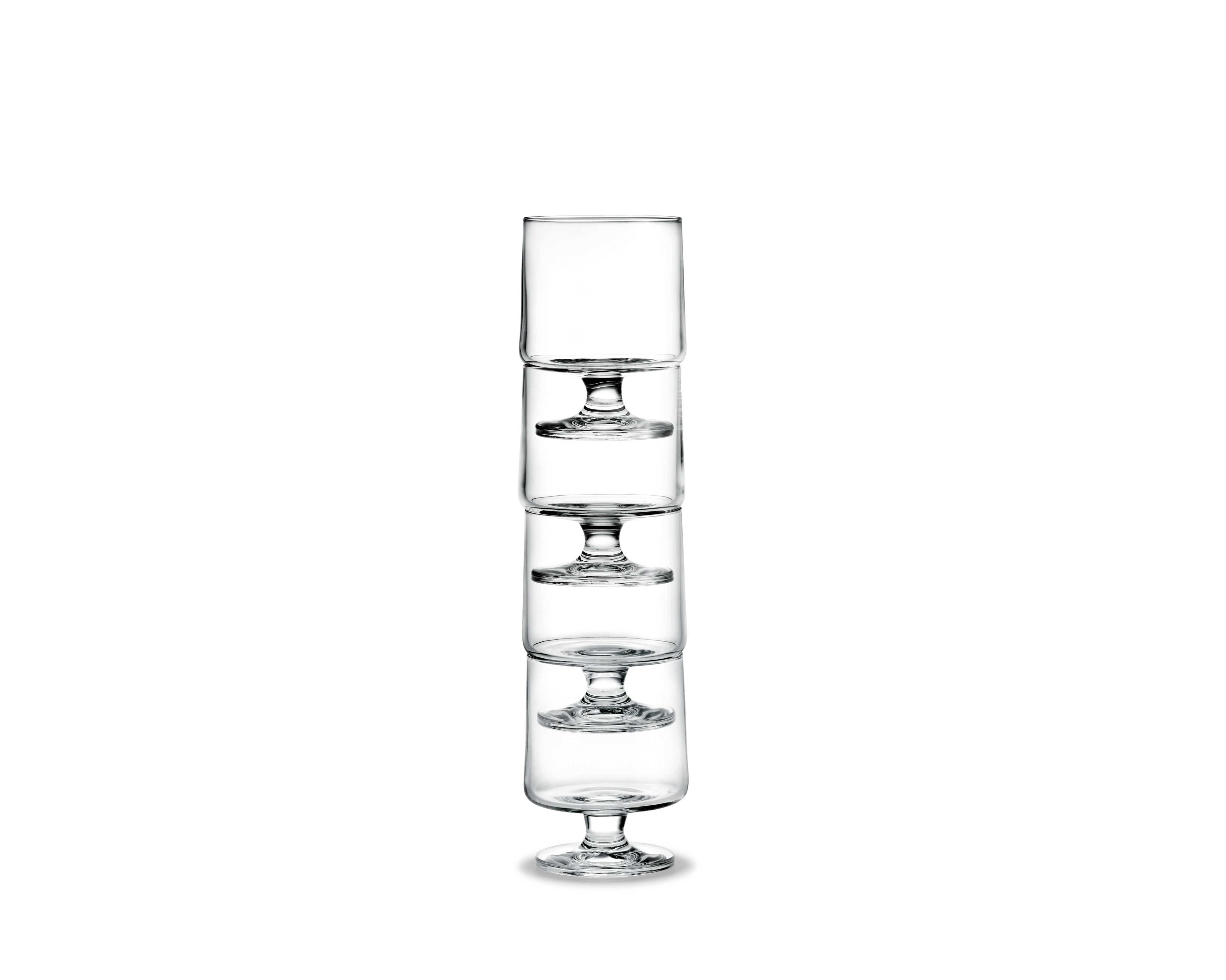 Glas 21 cl 4 st. från Holmegaard i färgen Klar, tillverkad av Glas