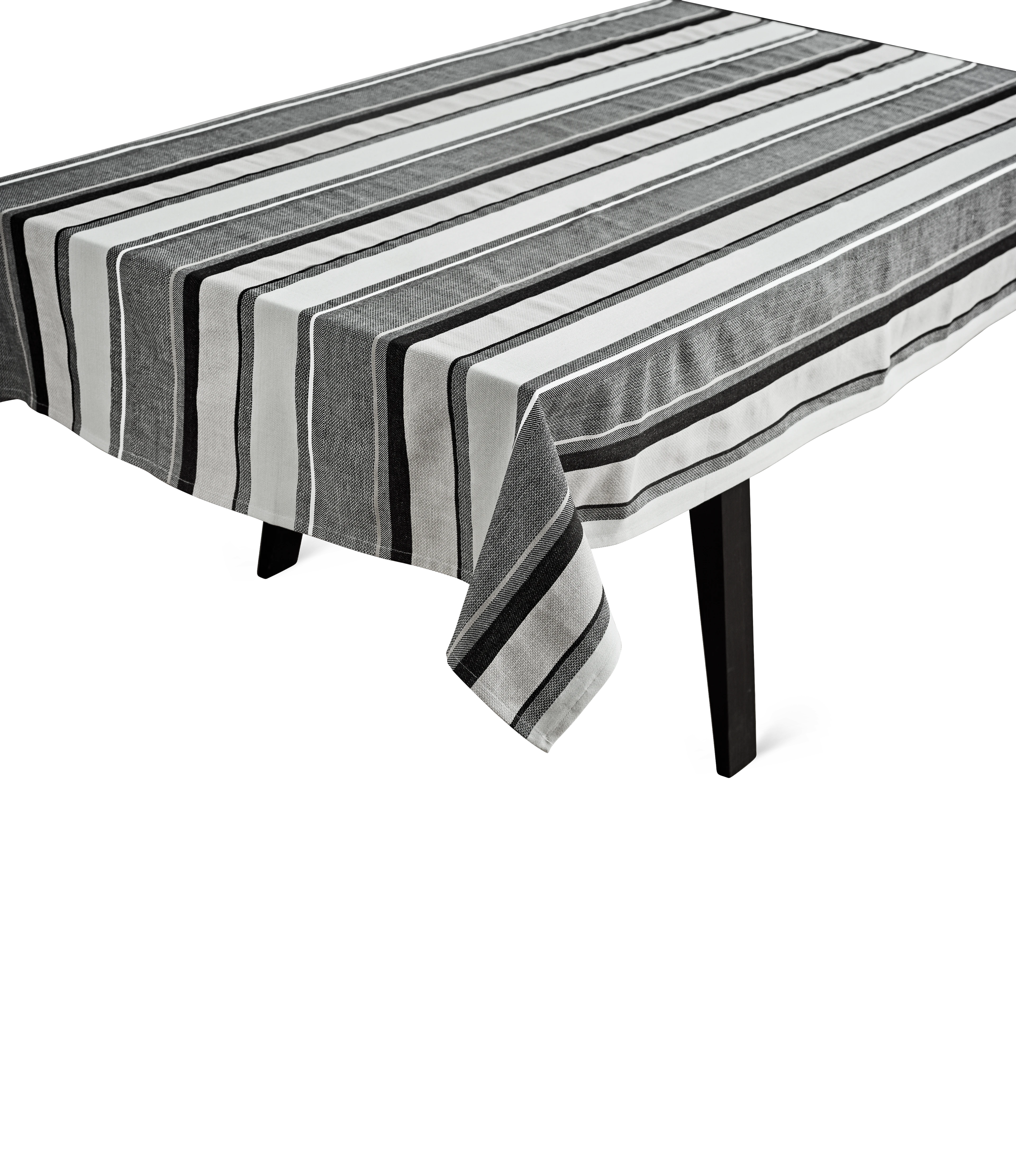 Tablecloth 140x180 cm from JUNA in Black color, made of Cotton