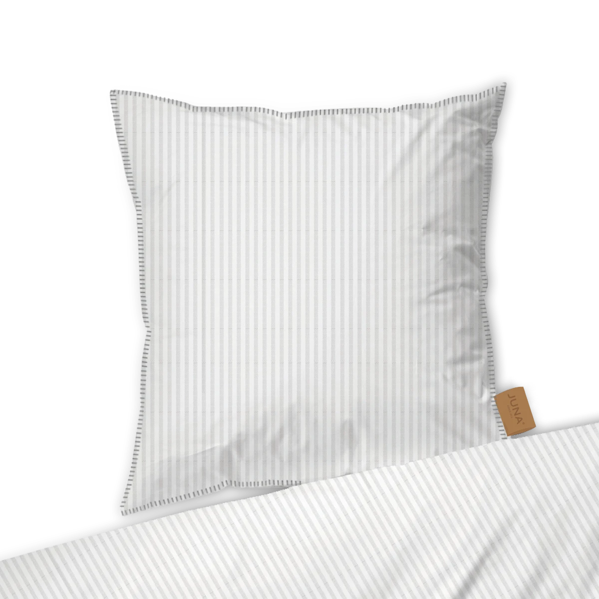 Kissenbezug 60x50 cm von JUNA in der Farbe Weiss, hergestellt aus Baumwolle
