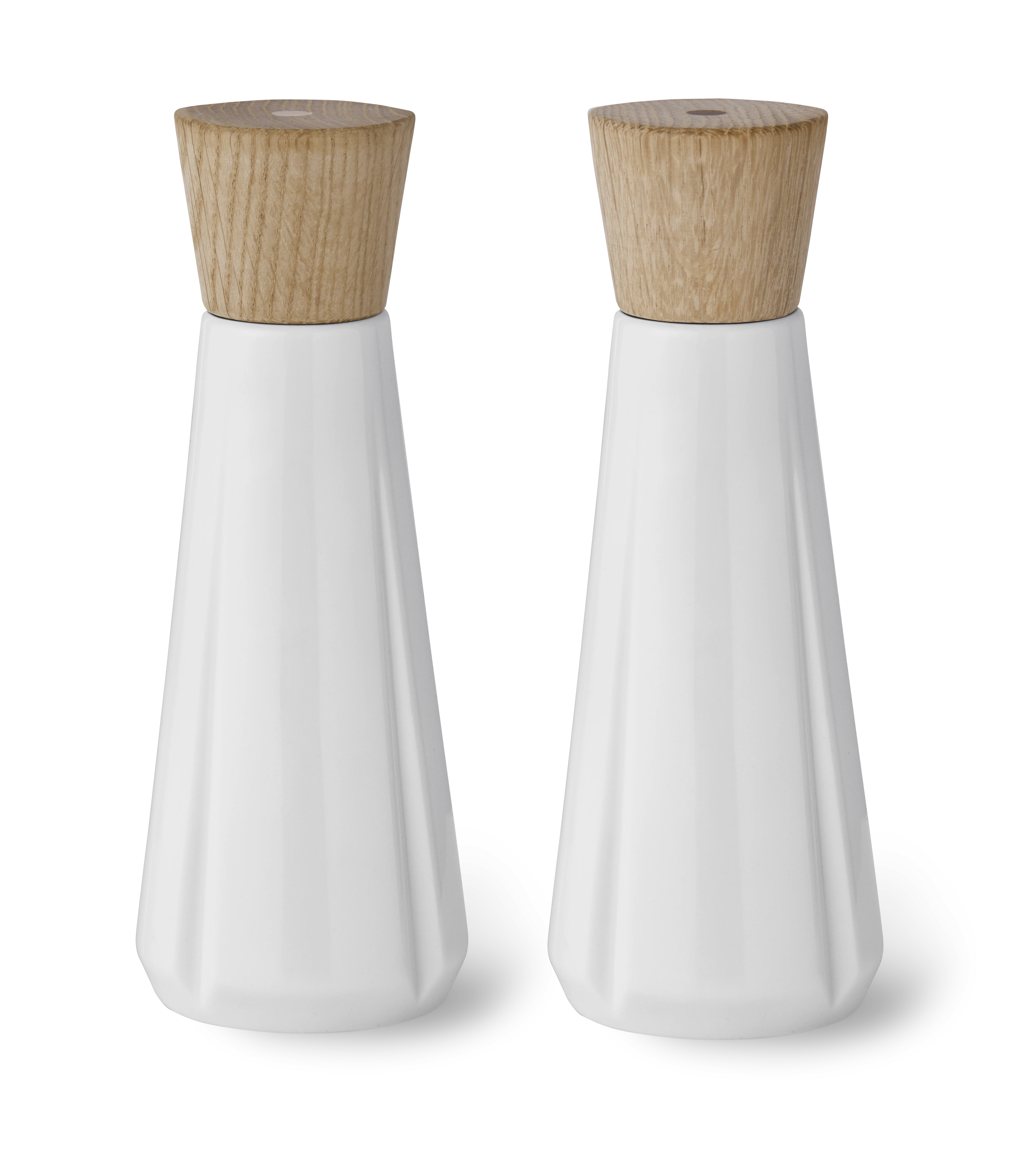 Salt- och pepparset H19 cm från Rosendahl i färgen Vit, tillverkad av Keramik